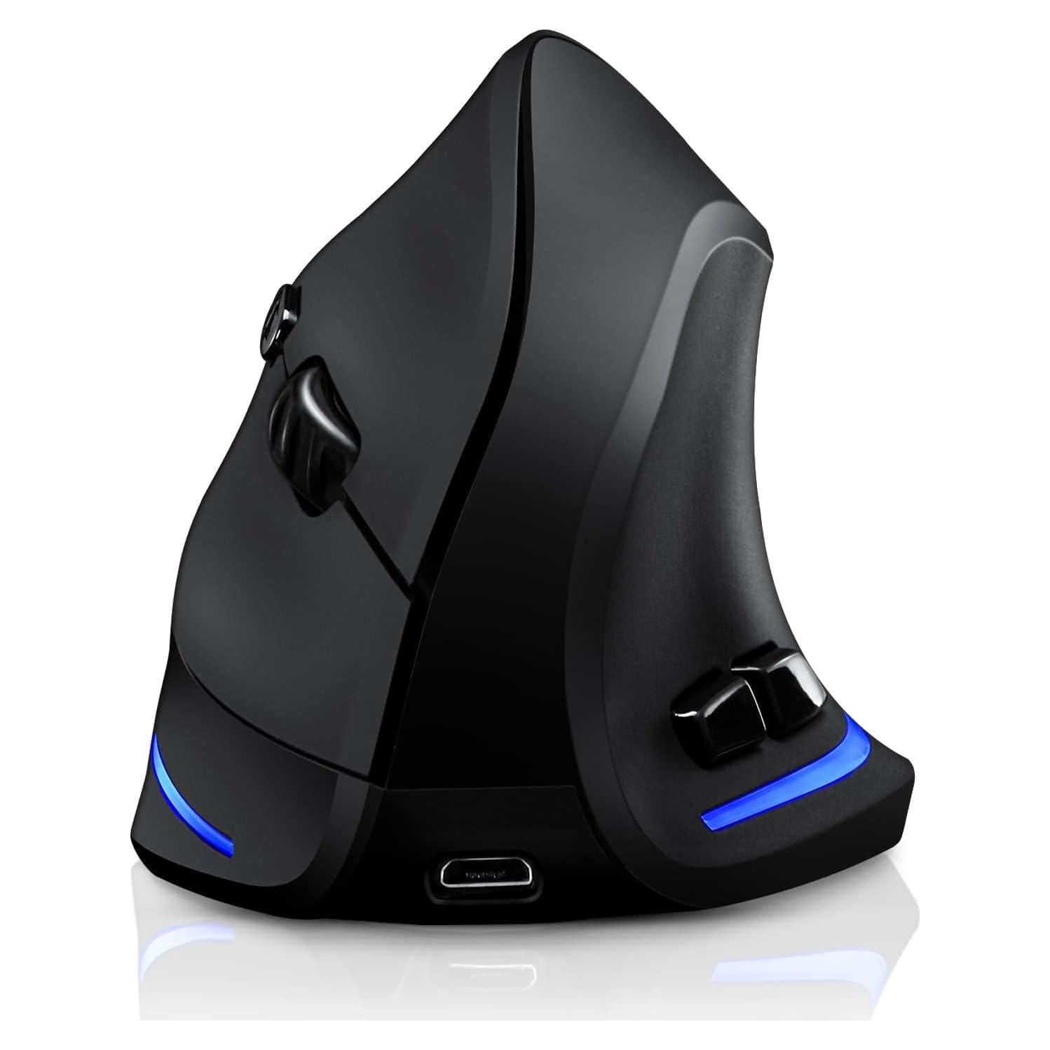 Mouse Inalámbrico TRELC F-35 Vertical Ergonómico 3 DPI 800mA