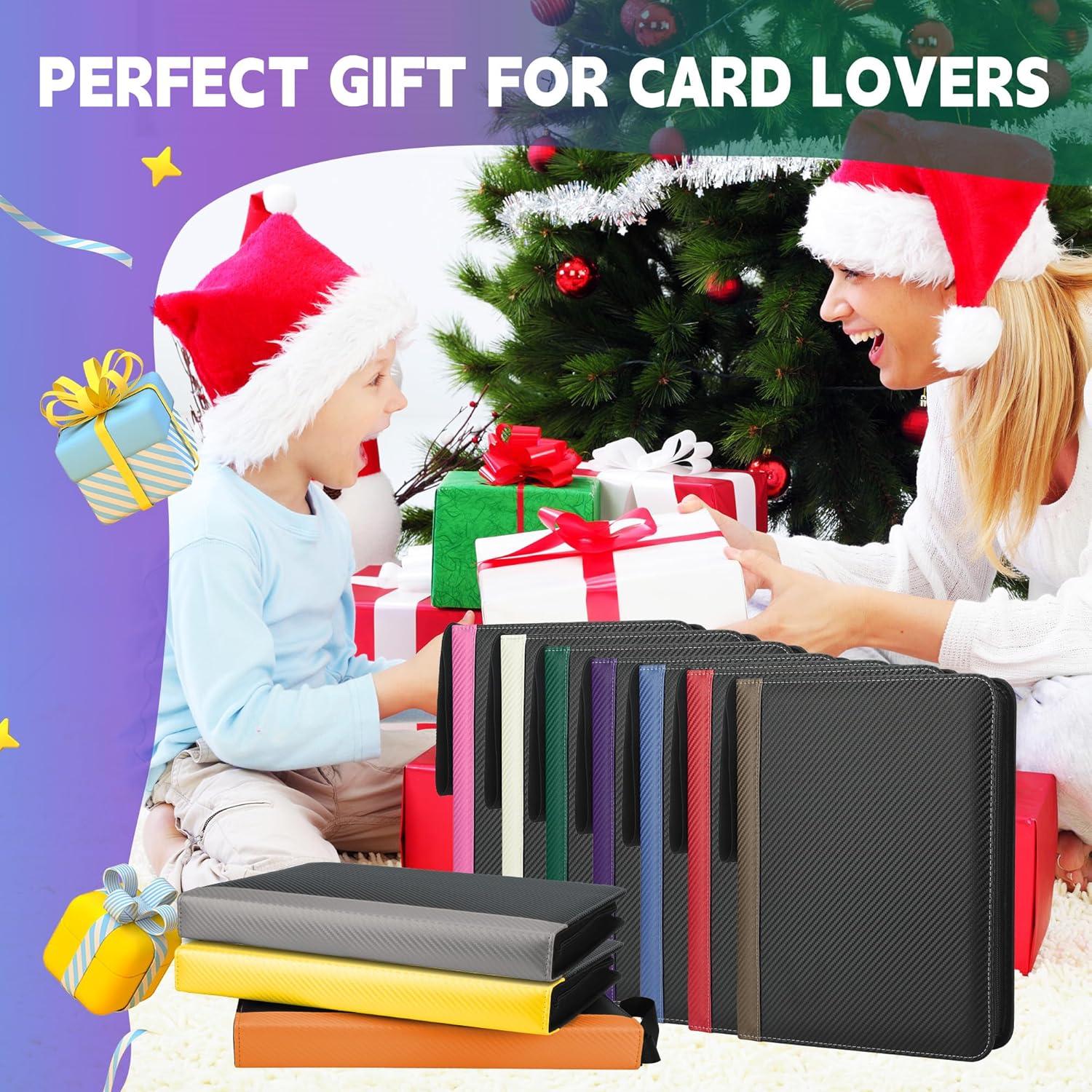 Carpeta de Tarjetas TCGUARD 900 Bolsillos Púrpura