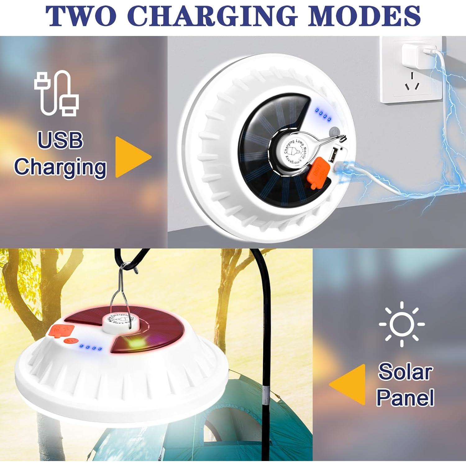 Luz de Camping Solar Lembopo SCL1P 6000LM Recargable LED