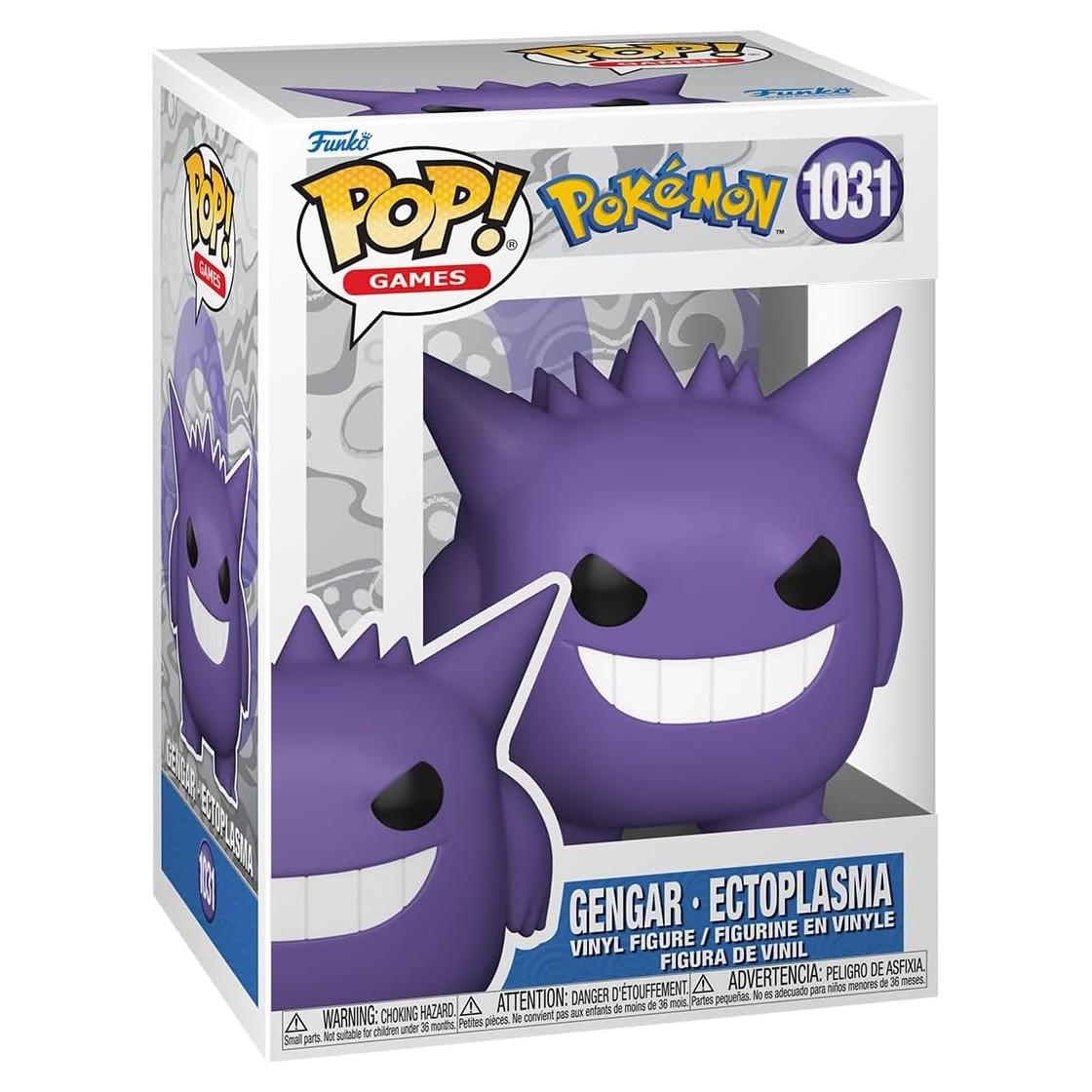 Pop Games: Pokemon - Gengar - Collectable Vinyl Figure - Gift Idea - Official Merchandise - Toys for Kids & Adults - Video Games Fans - Model Figure for Collectors and Display