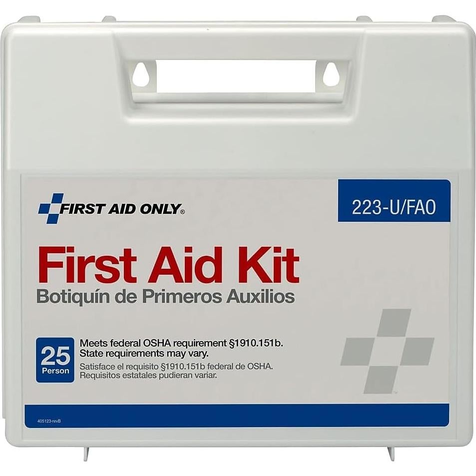 Kit de Primeros Auxilios First Aid Only 223-U para 25 Personas