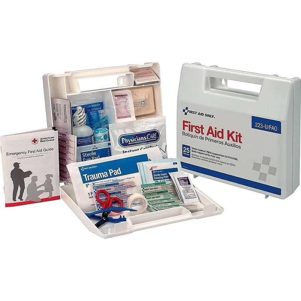 Kit de Primeros Auxilios First Aid Only 223-U para 25 Personas