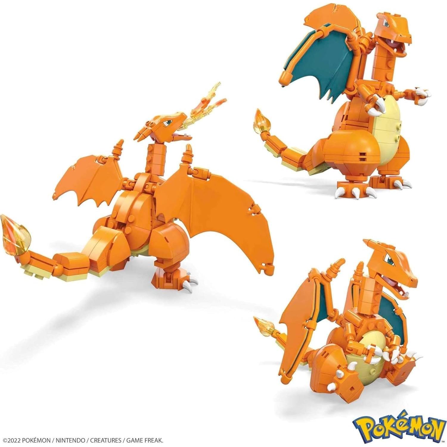 Set de Construcción Charizard Mega 222 Piezas 10,16 cm