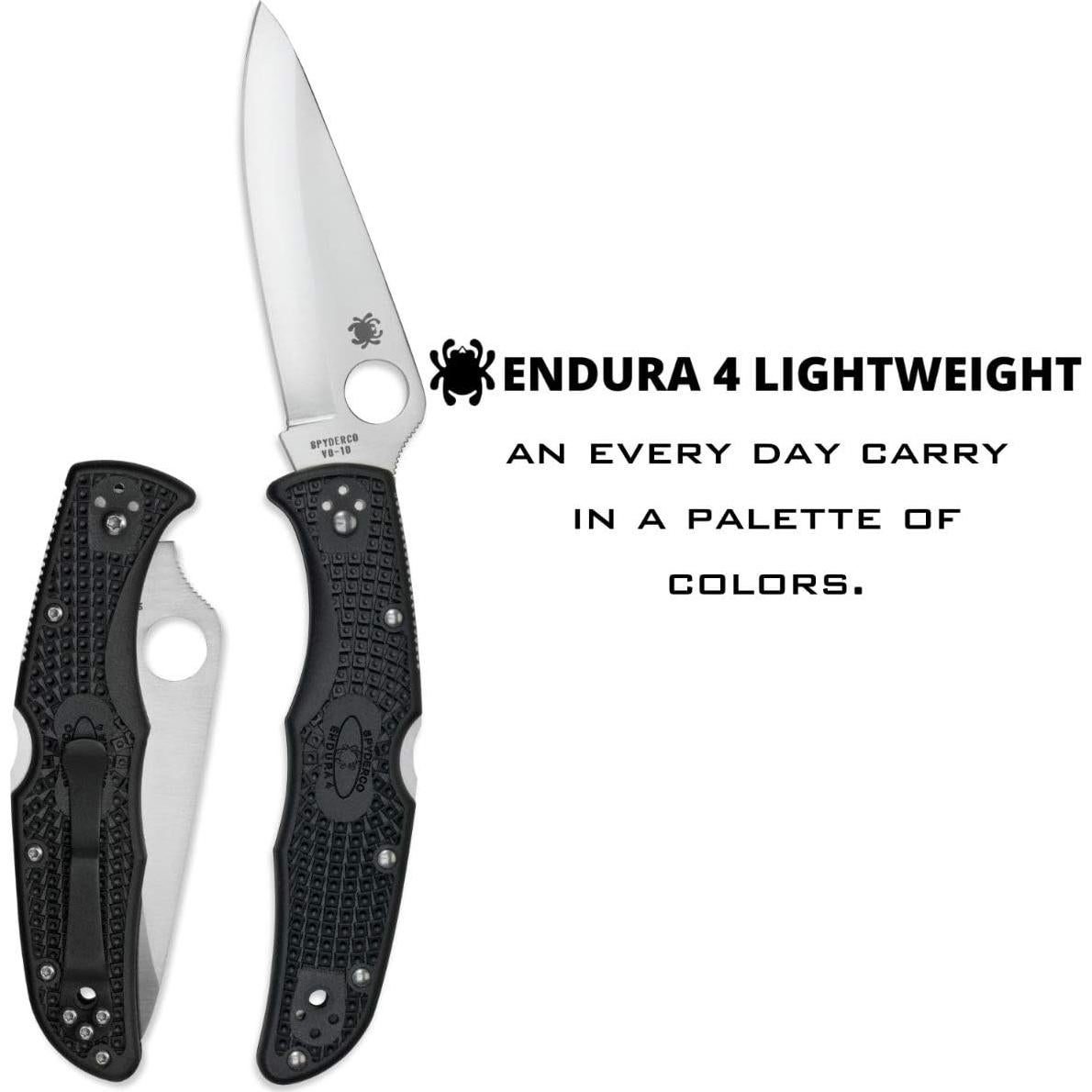 Cuchillo Plegable Spyderco Endura 4 Lightweight 9.65 cm