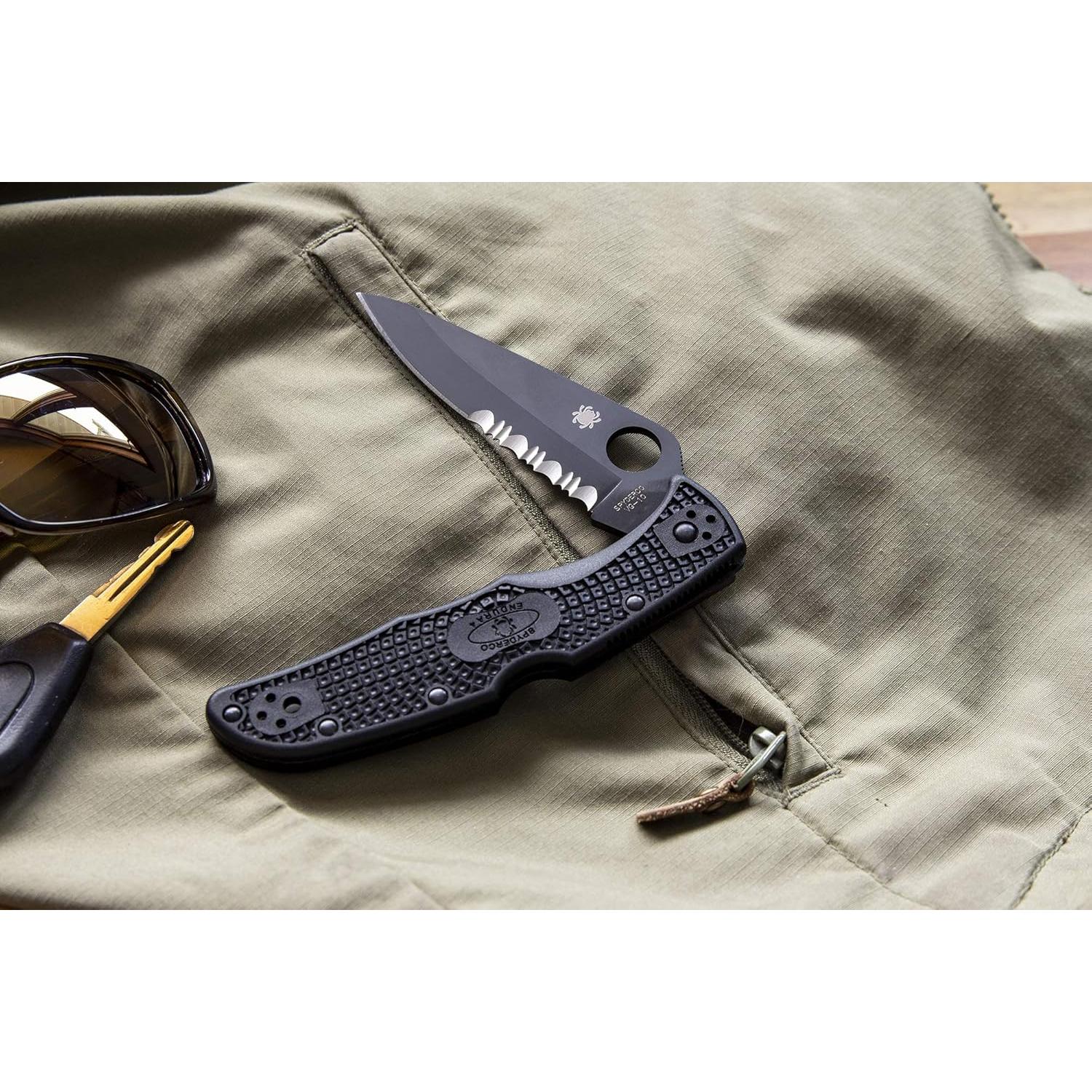 Cuchillo Plegable Spyderco Endura 4 Lightweight 9.65 cm