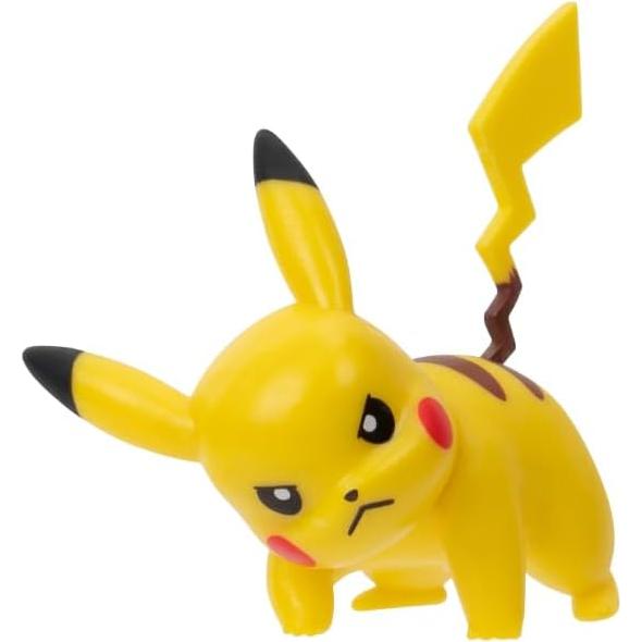 PKW -Battle Figure MP 10Pk 2": Pikachu #4, Squirtle #5, Bulbasaur #5, Charmander #5, Geodude, Mimikyu, Pawniard, Bonsly, Oshawott; 4.5" Alakazam - TGT