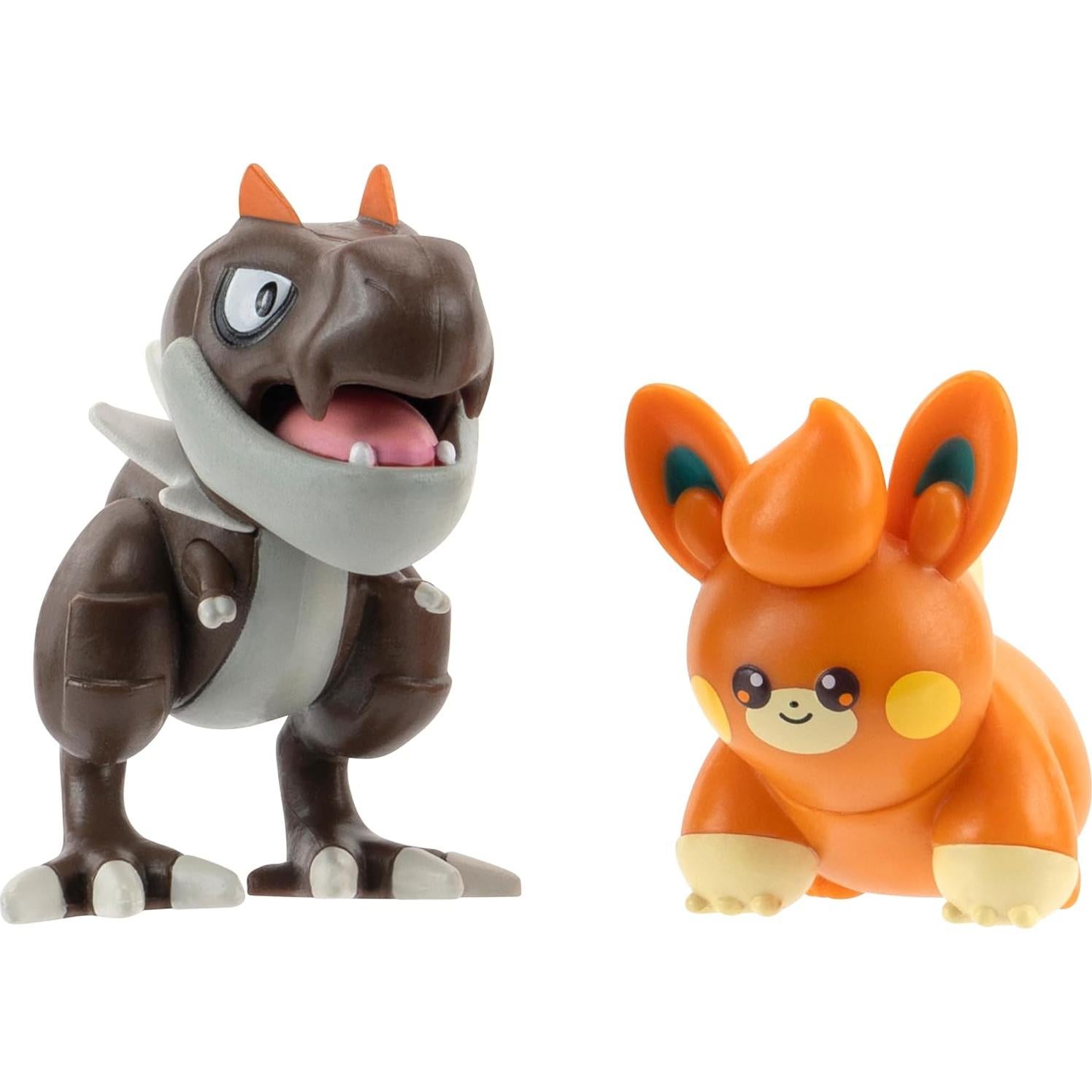 Conjunto de Mini Figuras de Batalla Pokémon Balgoras y Pamo 5 cm