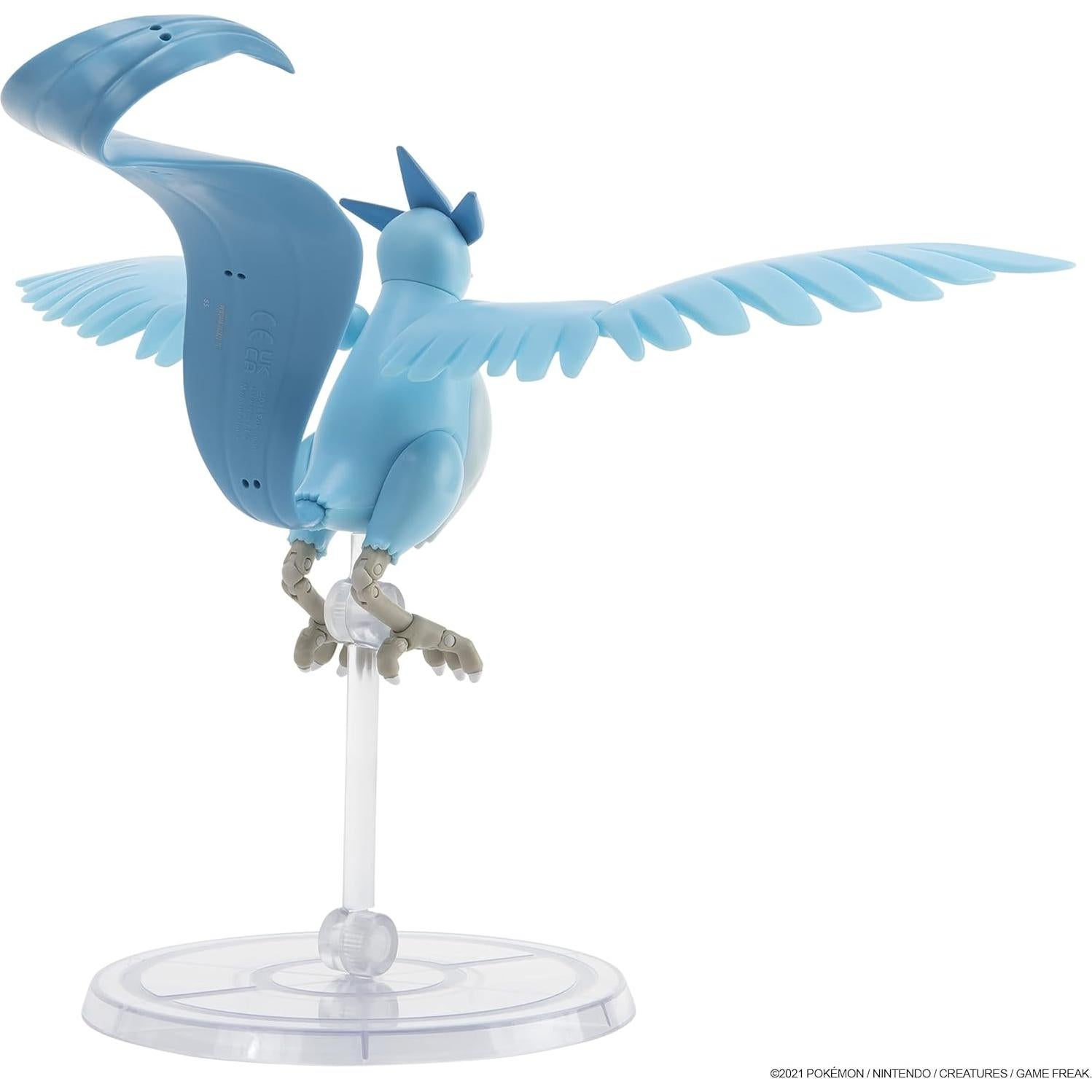 Figura Articuno Super-Articulada Jazwares 15,24 cm Detalles Únicos