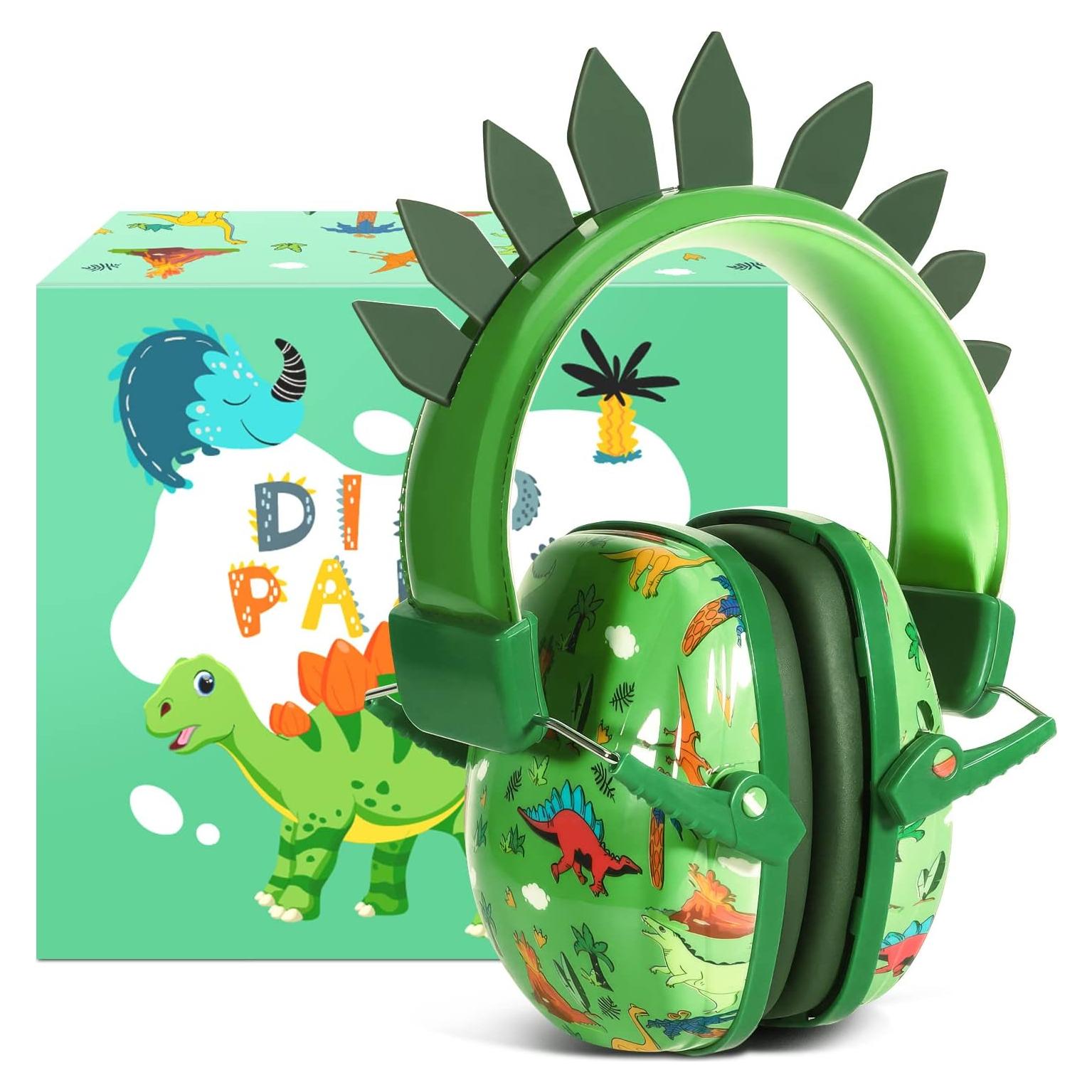Auriculares Homicozy para Niños Dinosaurio 3D - Reducción de Ruido