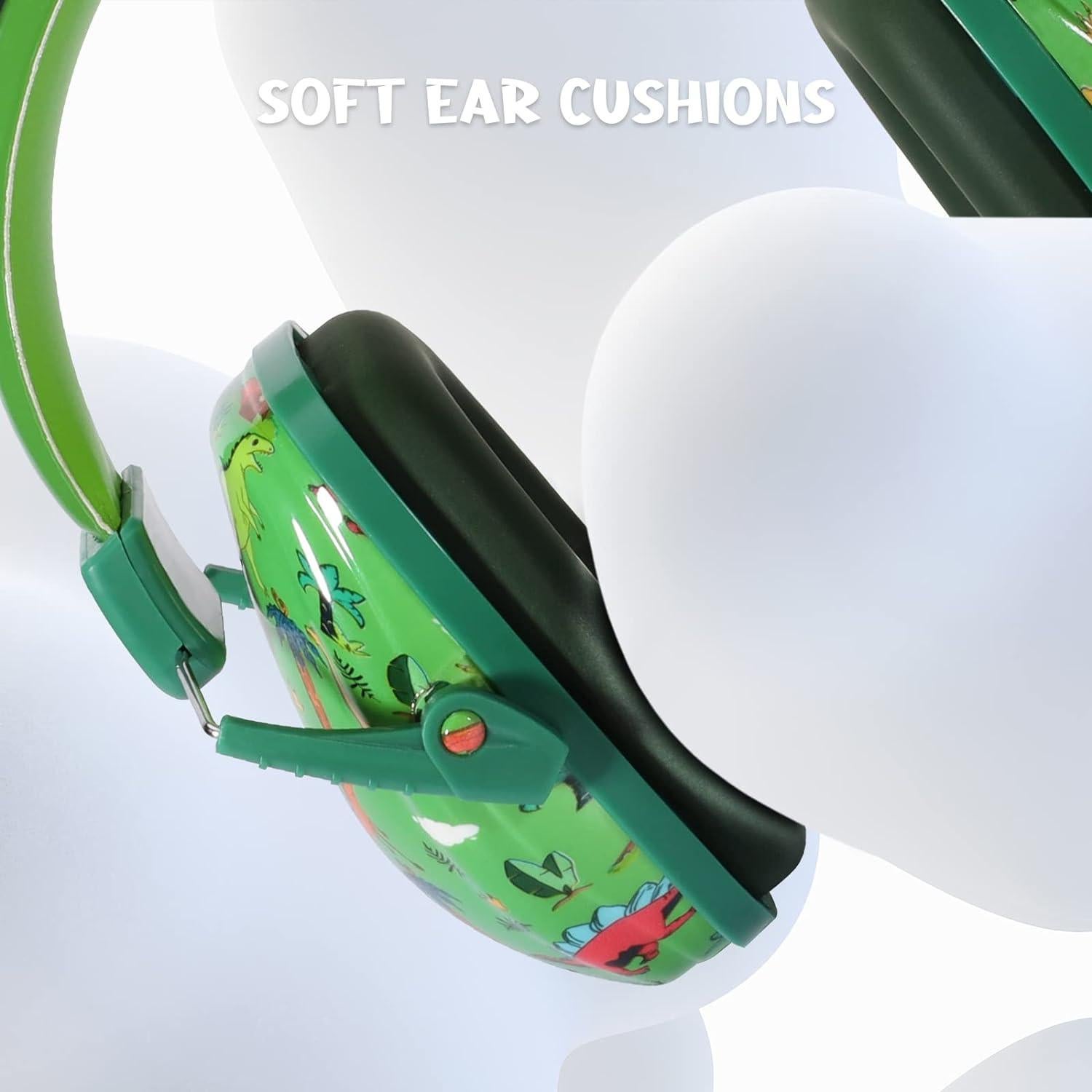Auriculares Homicozy para Niños Dinosaurio 3D - Reducción de Ruido