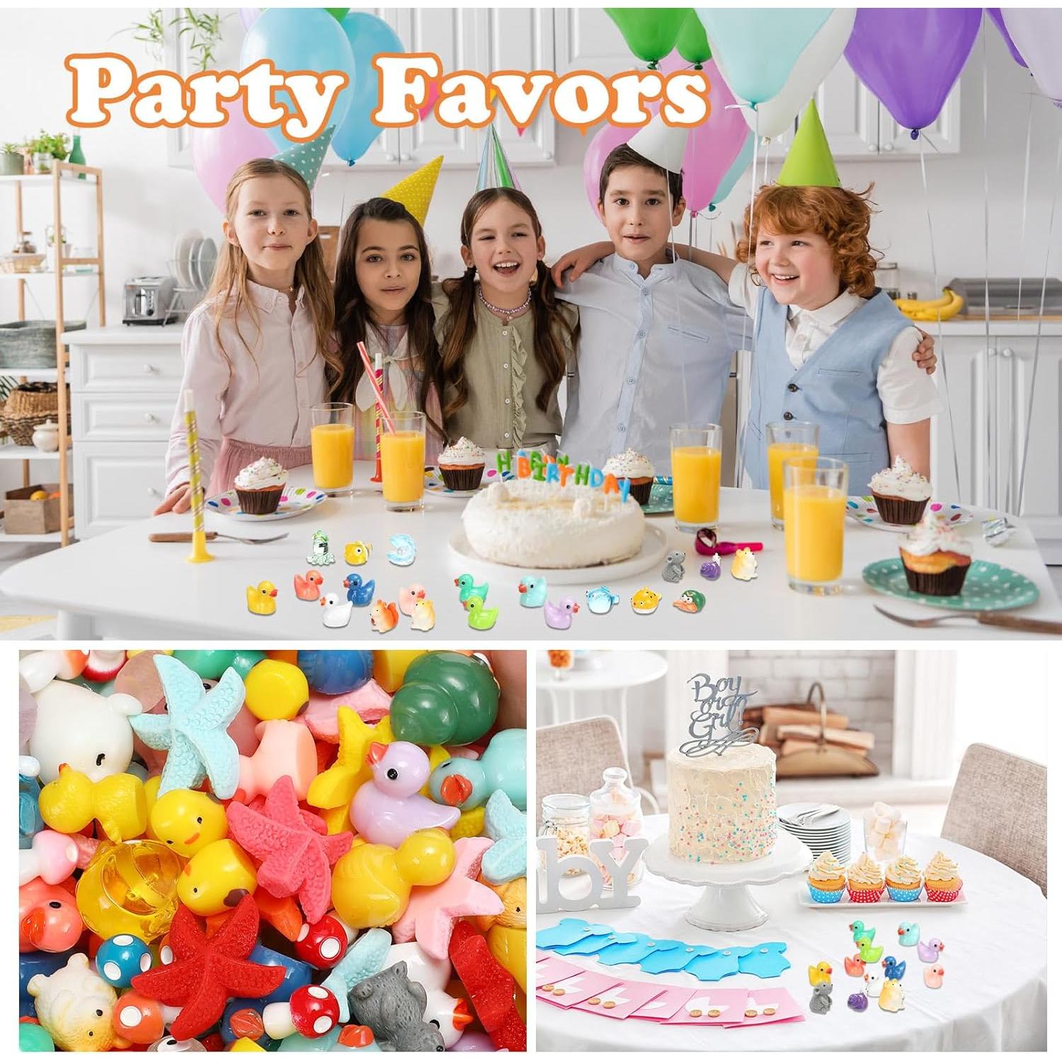 Barydat 400 Figuras Miniatura de Animales de Resina para Jardín