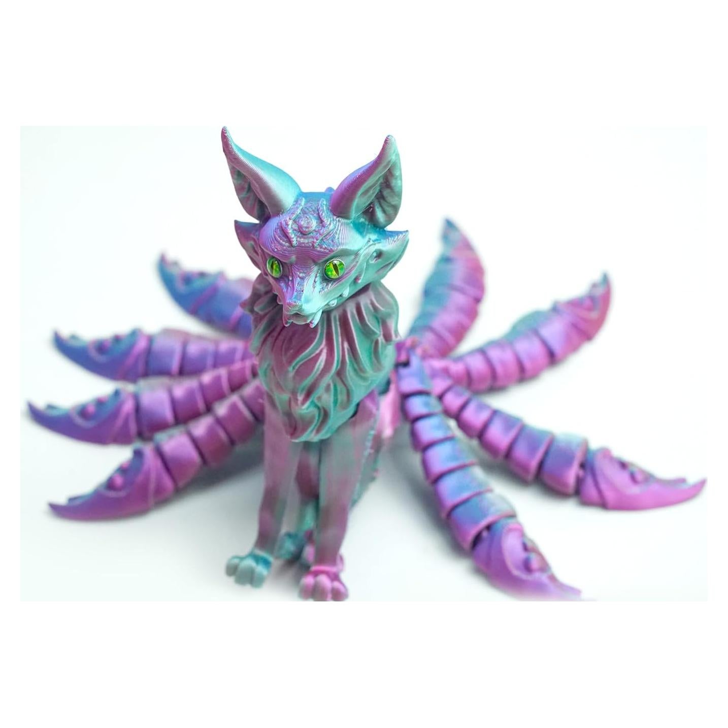 Modelo Zorro de Nueve Colas 3D Ceogoo 15.24x15.24x6.1cm