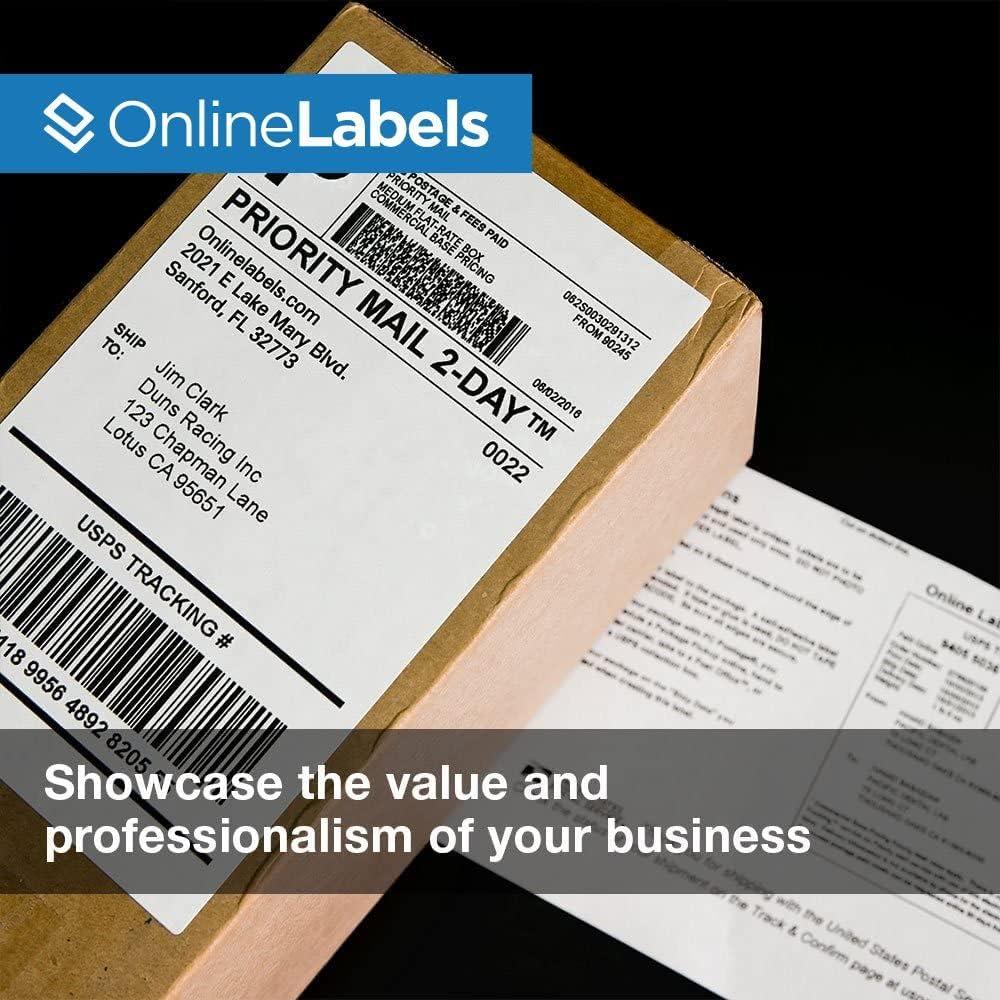 Etiquetas de Envío 100 Hojas 18.7x11.4cm y 9.3x7.6cm - Etiquetas en Línea