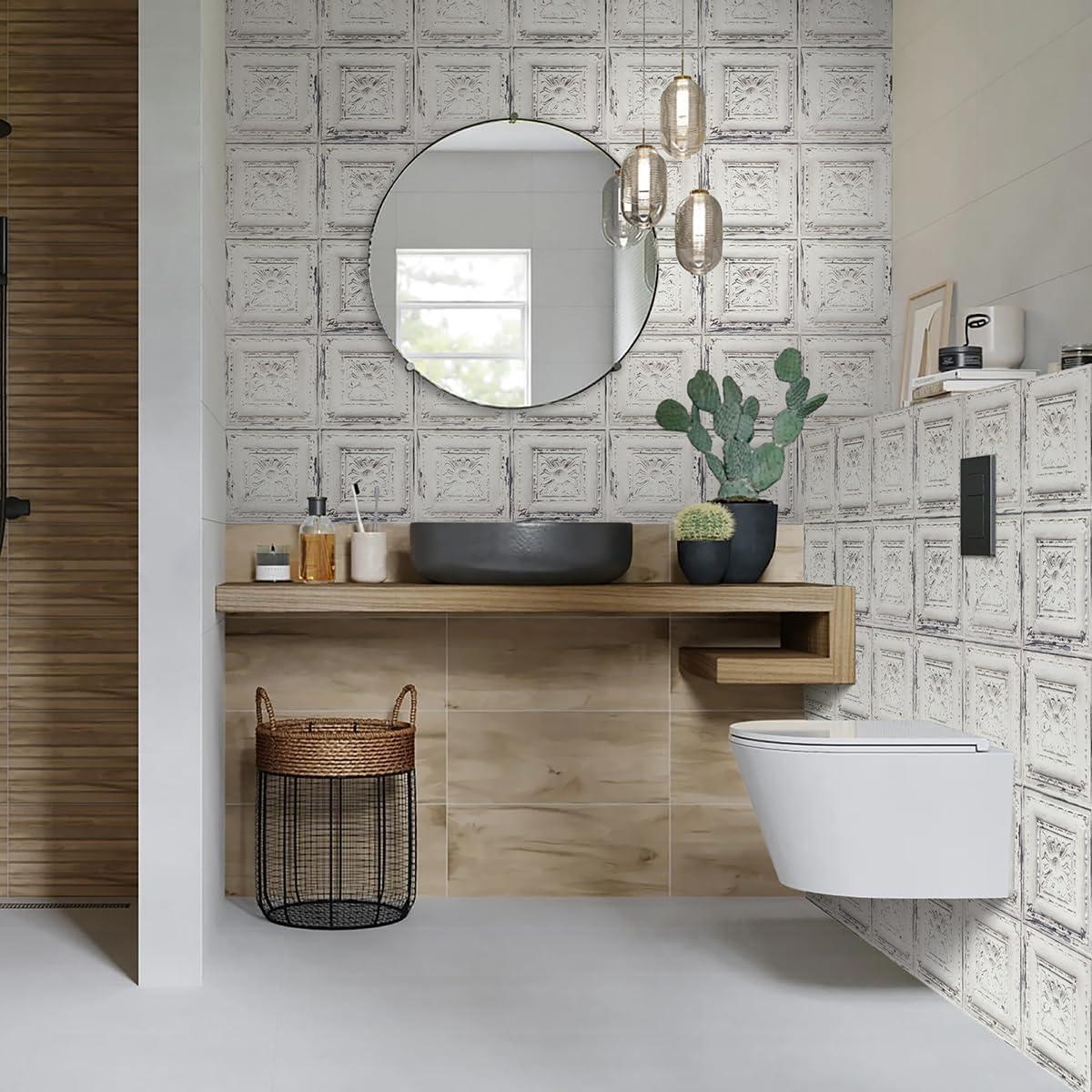 Papel Tapiz Autoadhesivo Froluya Vintage 43.2 cm x 500.3 cm