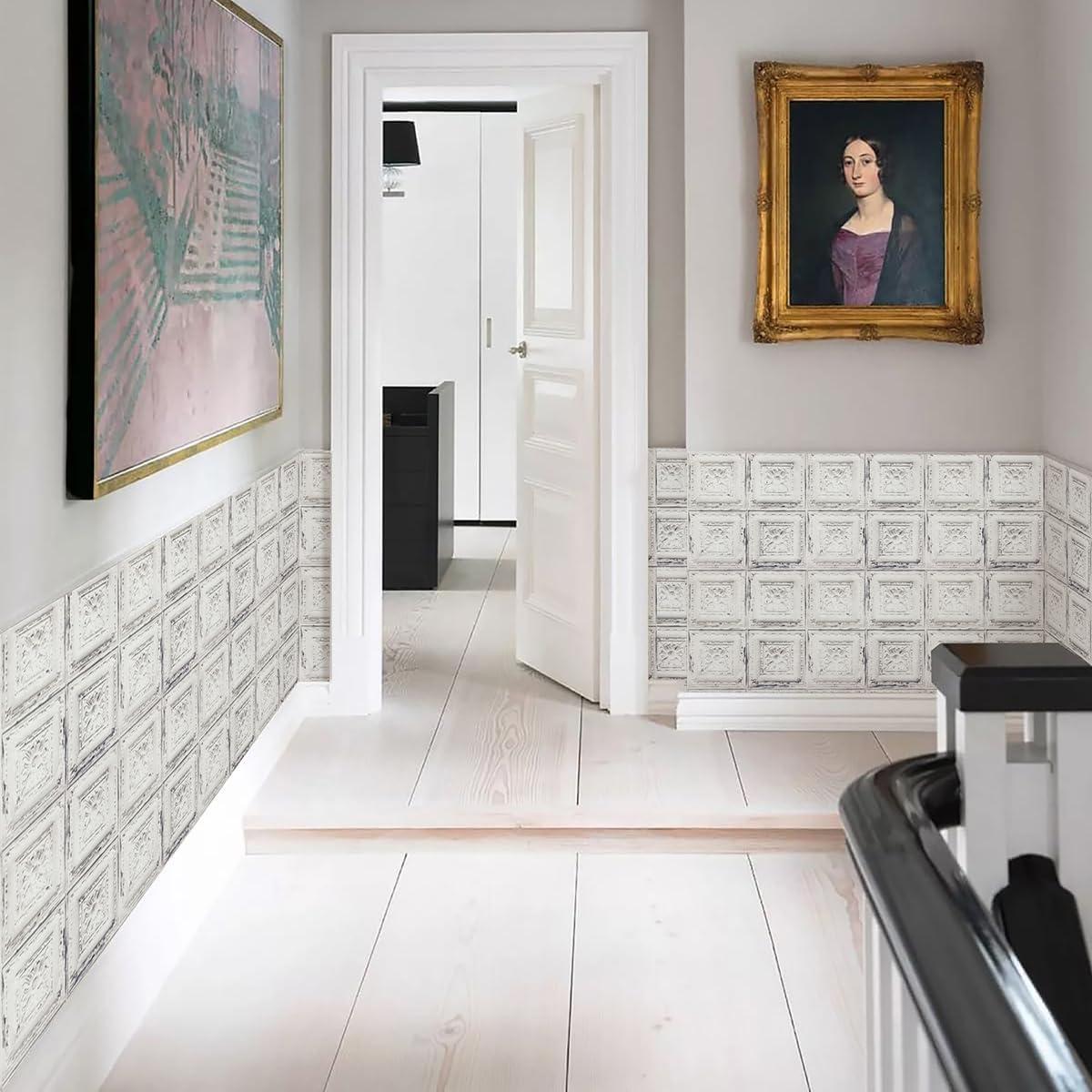 Papel Tapiz Autoadhesivo Froluya Vintage 43.2 cm x 500.3 cm