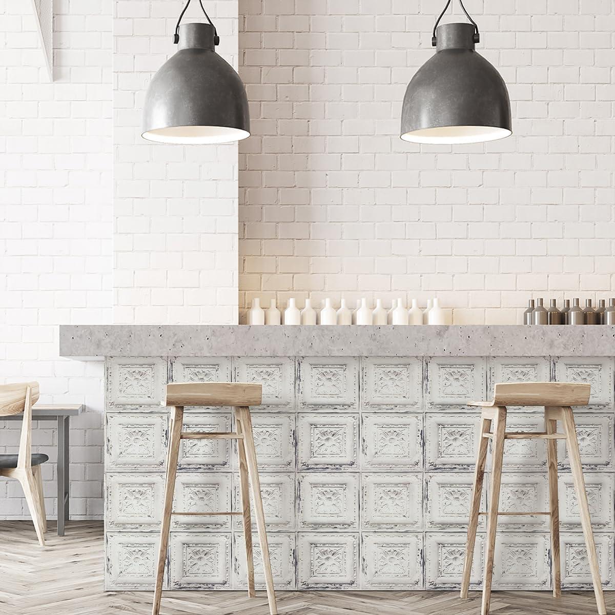 Papel Tapiz Autoadhesivo Froluya Vintage 43.2 cm x 500.3 cm