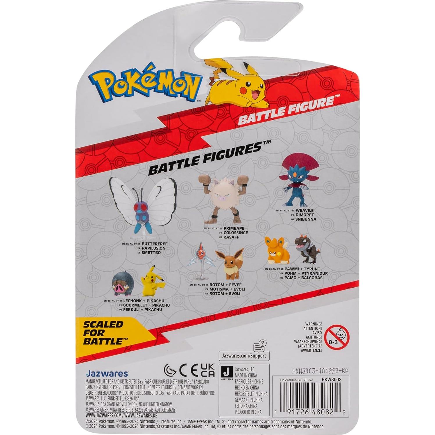 Figurita de Batalla Pokémon Weavile Jazwares 53g