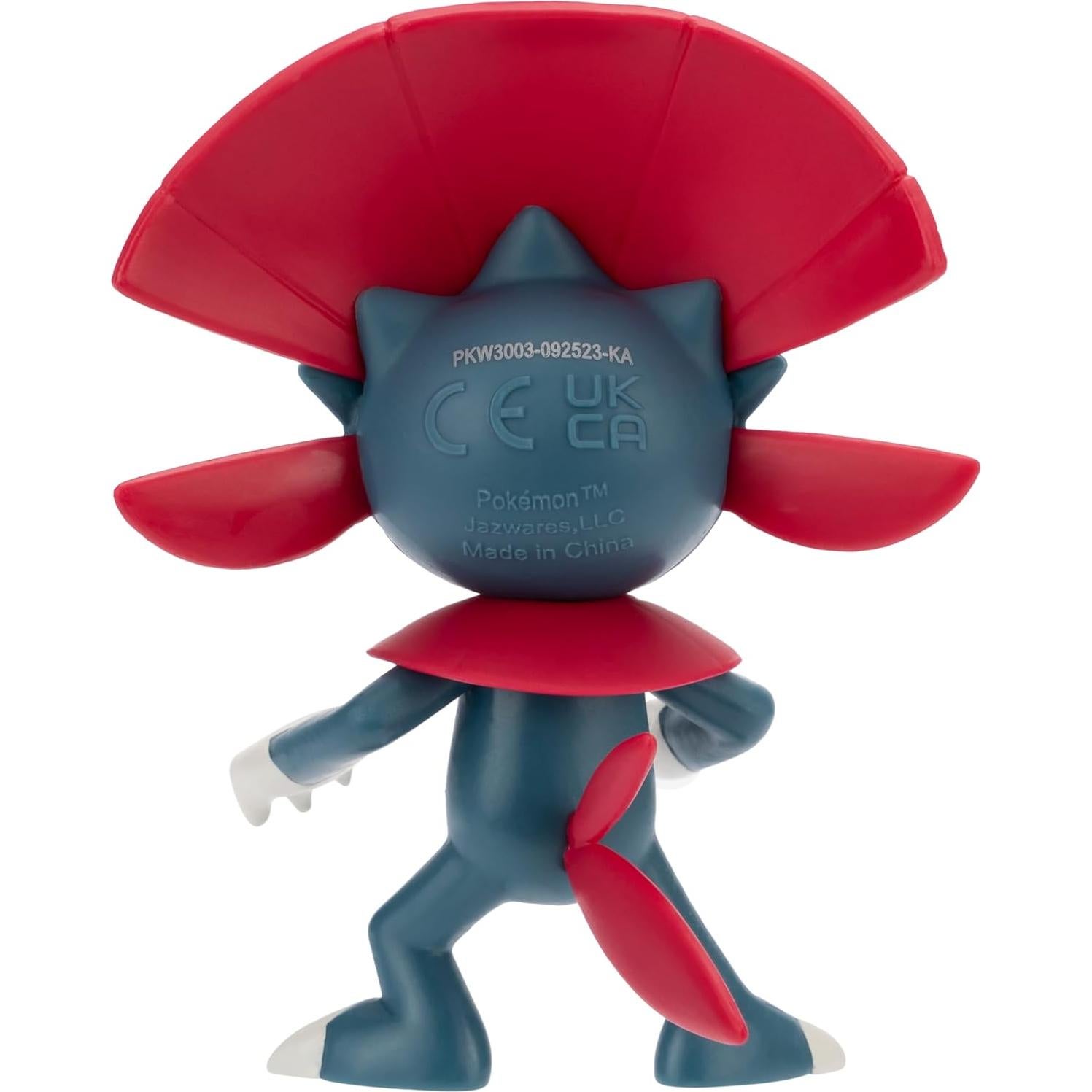 Figurita de Batalla Pokémon Weavile Jazwares 53g