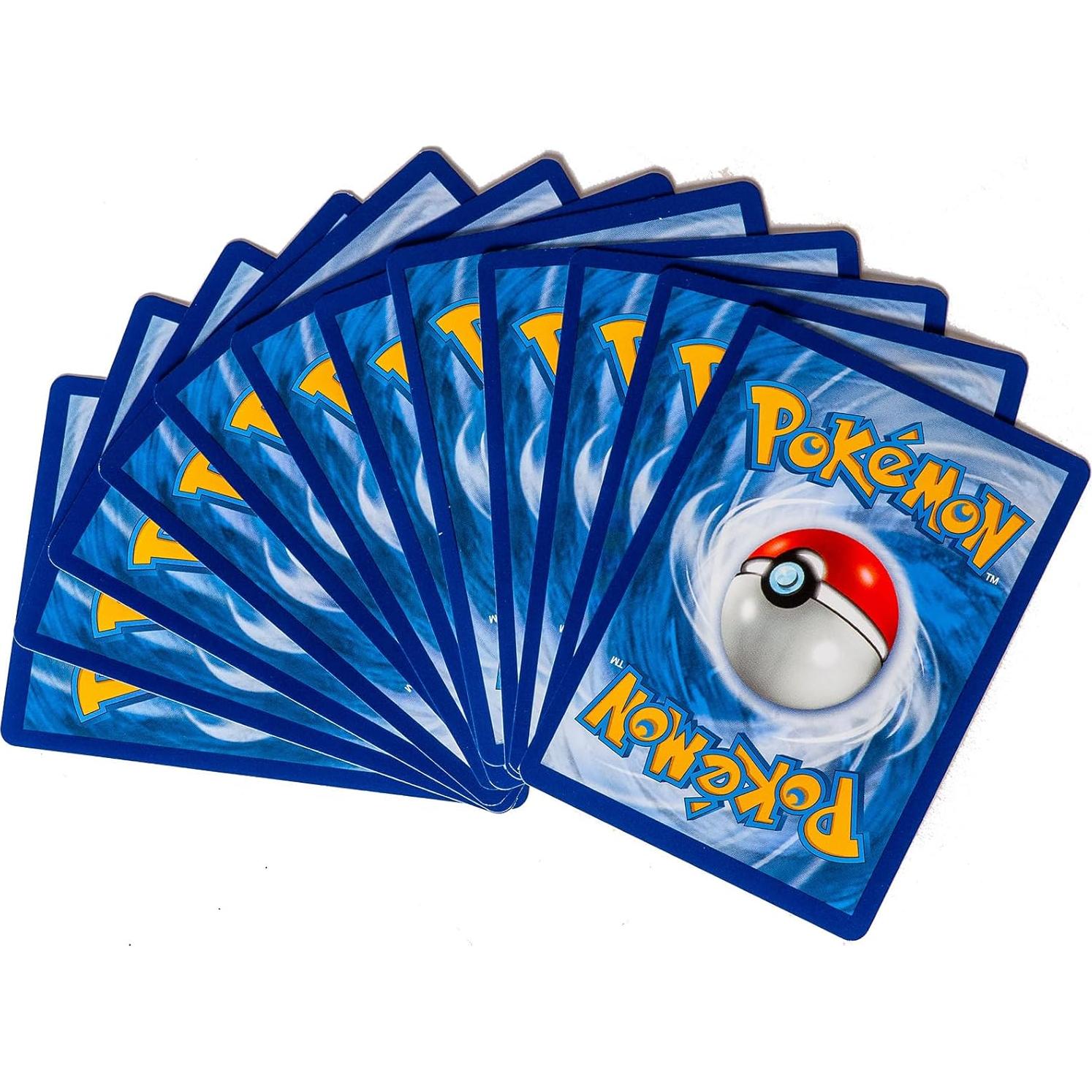 Kit Coleccionista Pokémon Mega 100 Tarjetas + Mini Carpeta