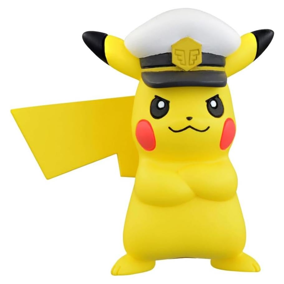 Figura Capitán Pikachu Moncolle MS-12 Takara Tomy 4 cm