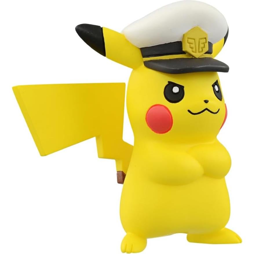Figura Capitán Pikachu Moncolle MS-12 Takara Tomy 4 cm