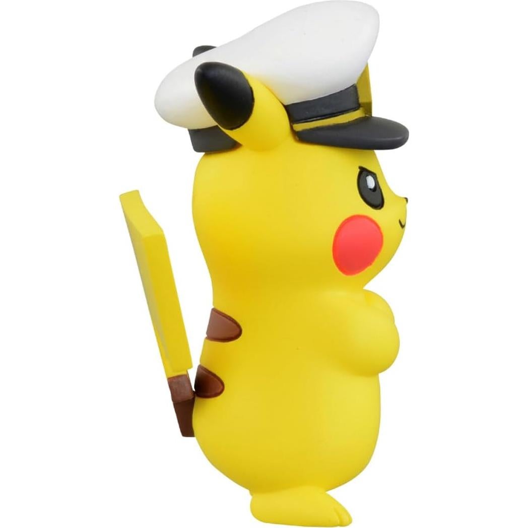 Figura Capitán Pikachu Moncolle MS-12 Takara Tomy 4 cm