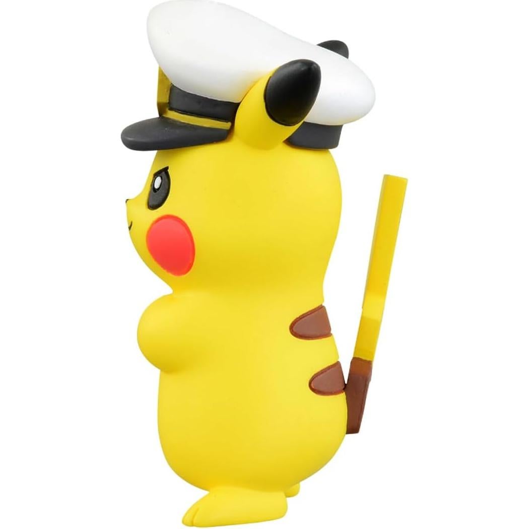 Figura Capitán Pikachu Moncolle MS-12 Takara Tomy 4 cm