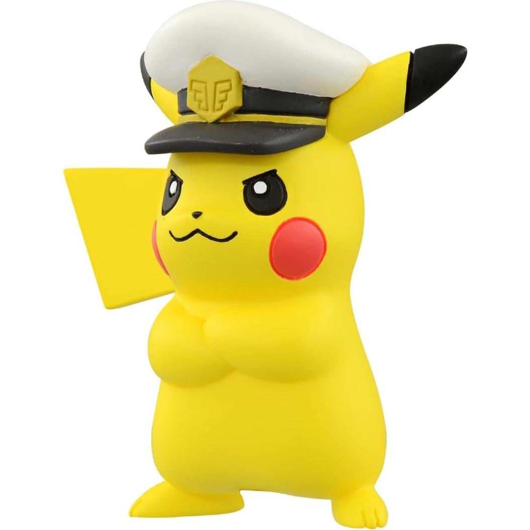 Figura Capitán Pikachu Moncolle MS-12 Takara Tomy 4 cm