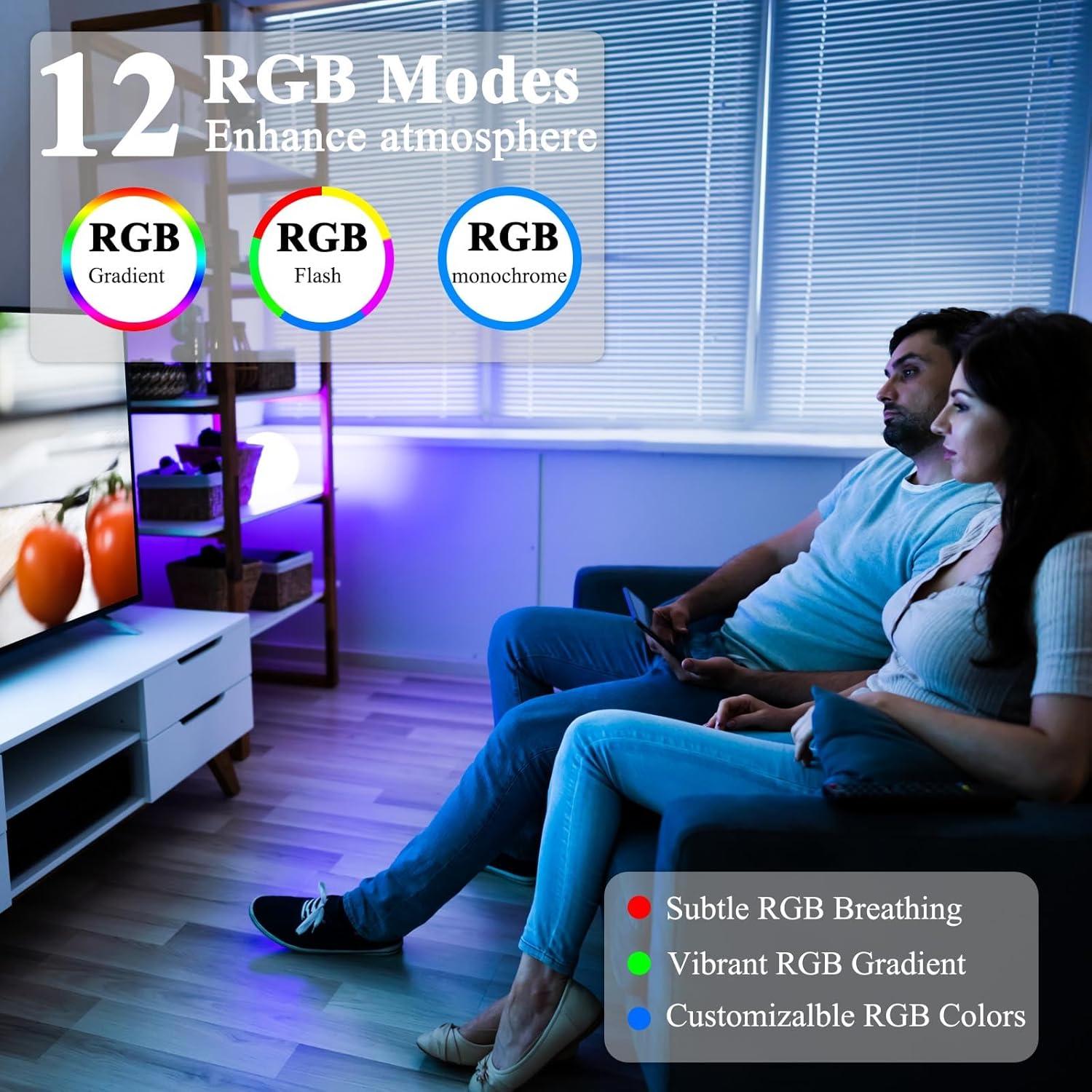 Juego de Apliques de Pared LED HOTRAN, 2 Unidades, Dorado, Inalámbrico