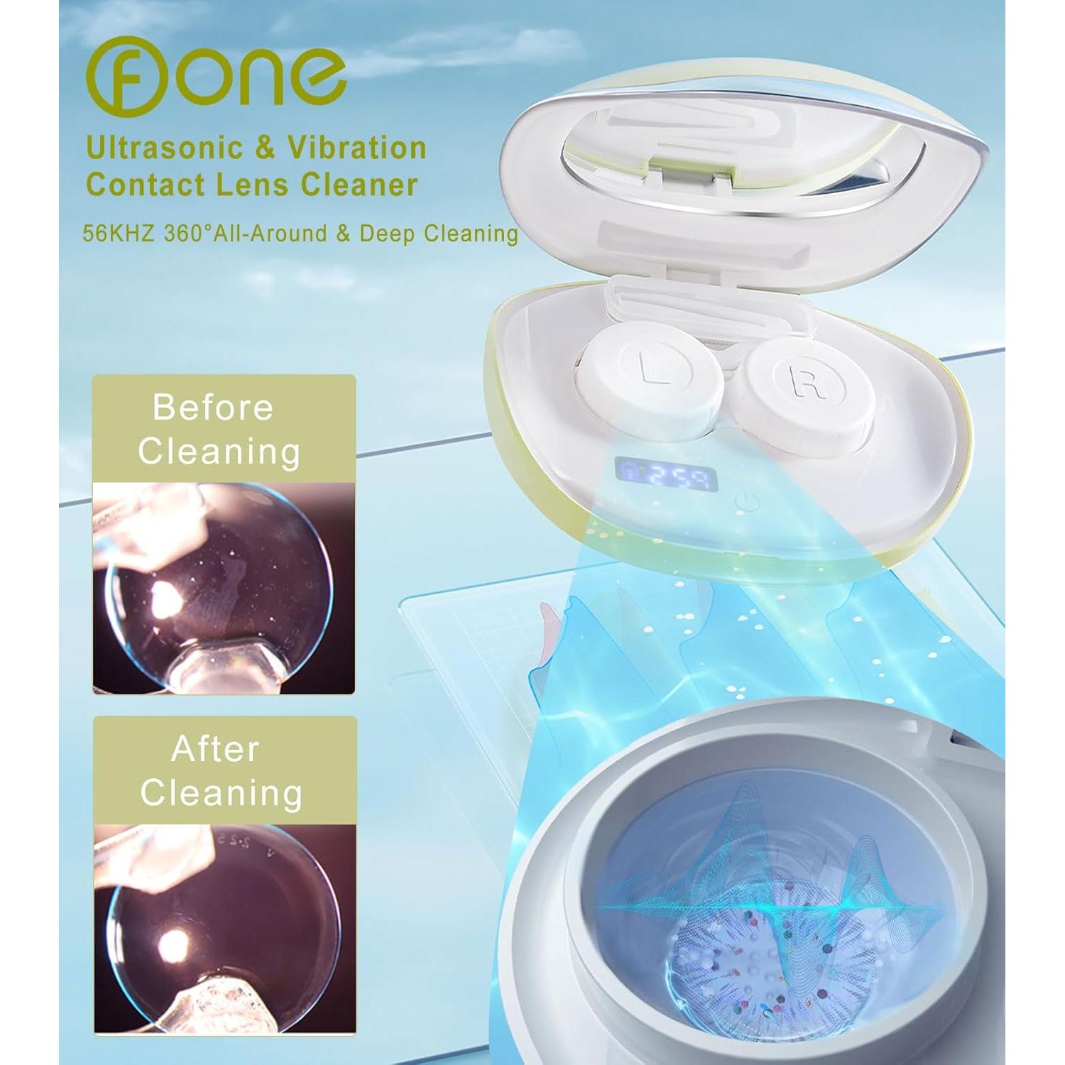 Limpiador Ultrasónico de Lentes de Contacto Ofone Verde Aguacate