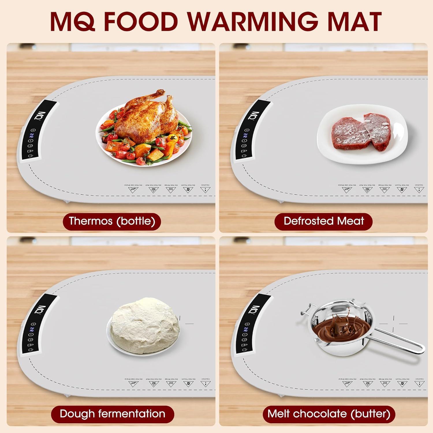 Alfombrilla Calentadora Eléctrica MQ Extra Grande 40-100°C Gris