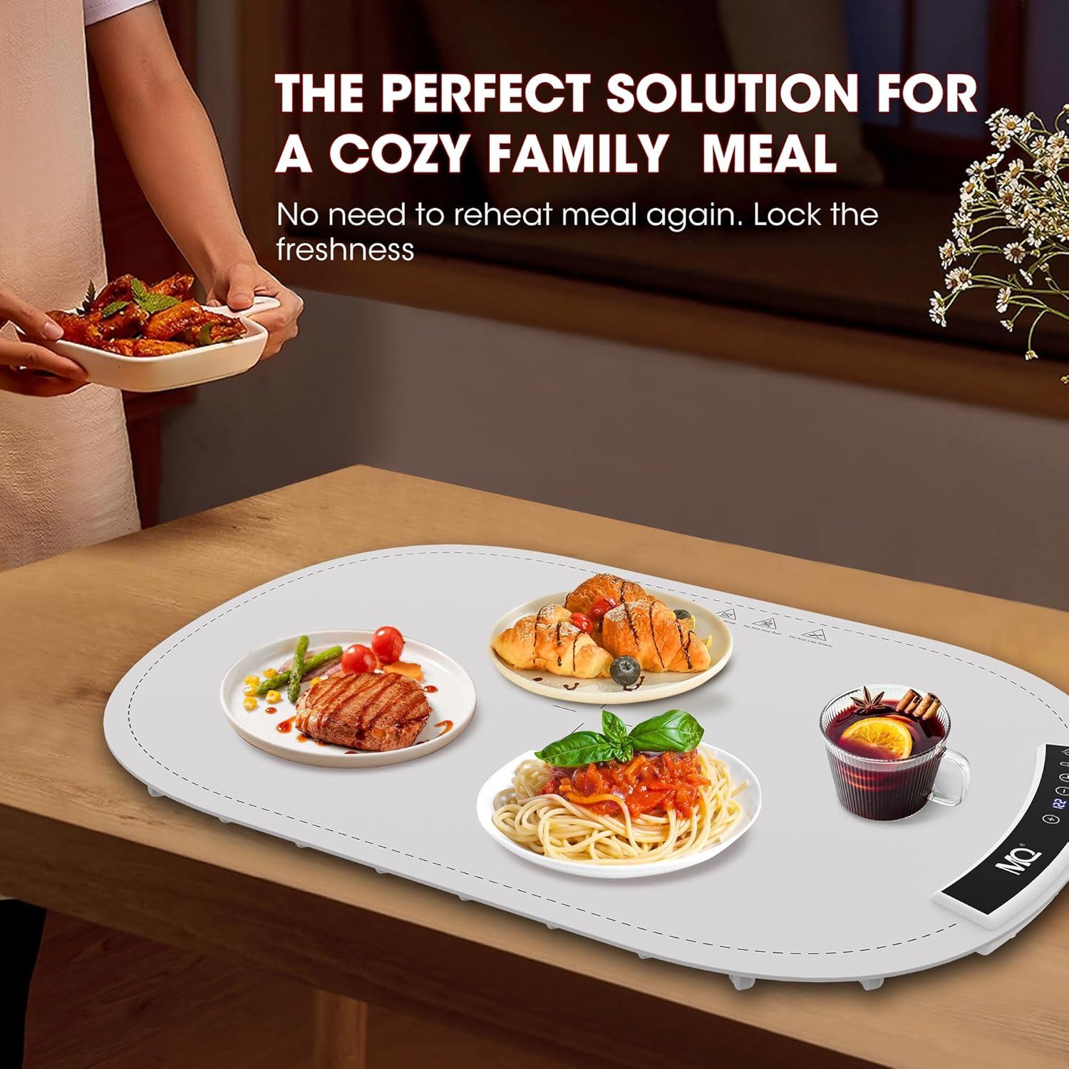 Alfombrilla Calentadora Eléctrica MQ Extra Grande 40-100°C Gris