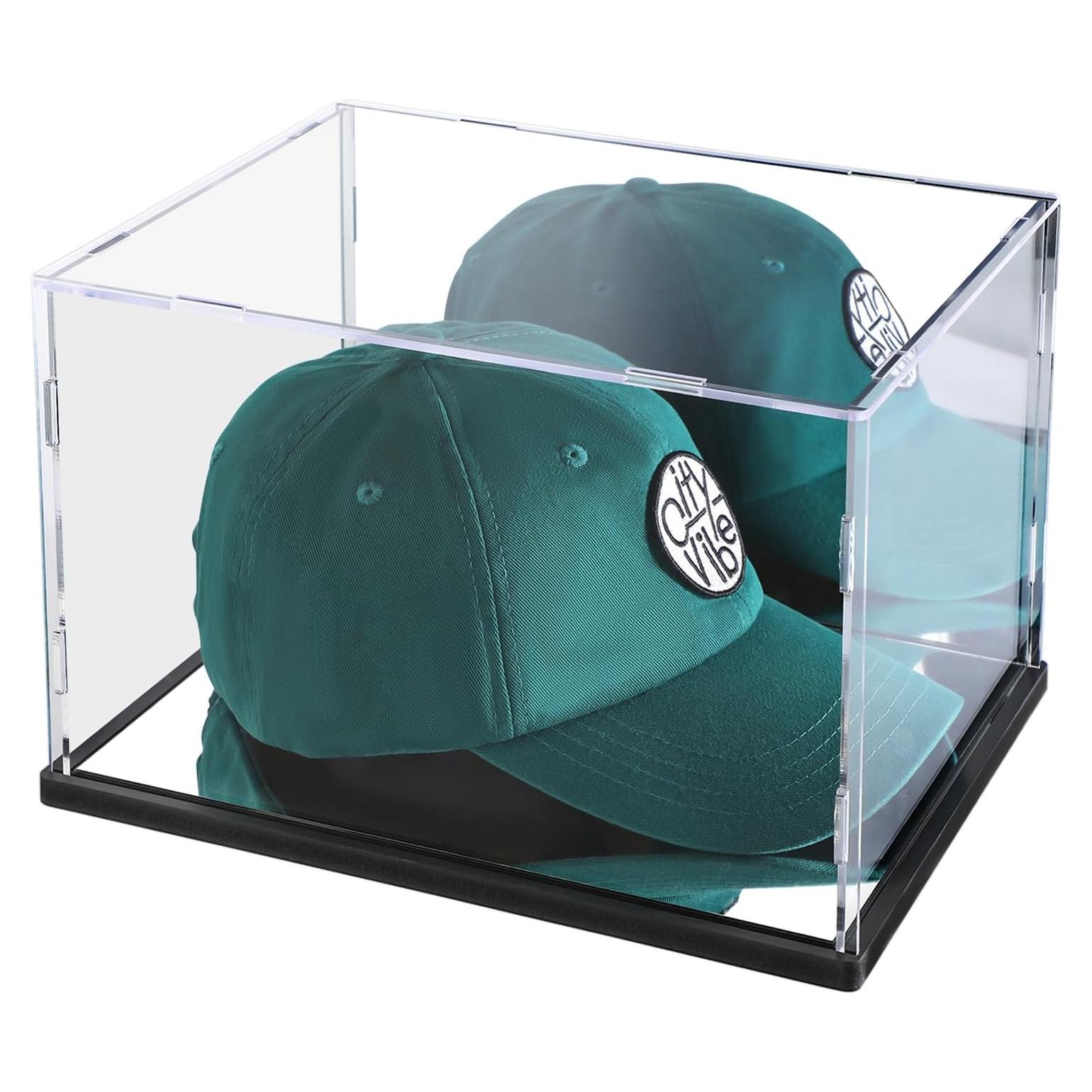 Caja de exhibición de sombreros acrílica ZSN 25.9x20.8x17.8 cm