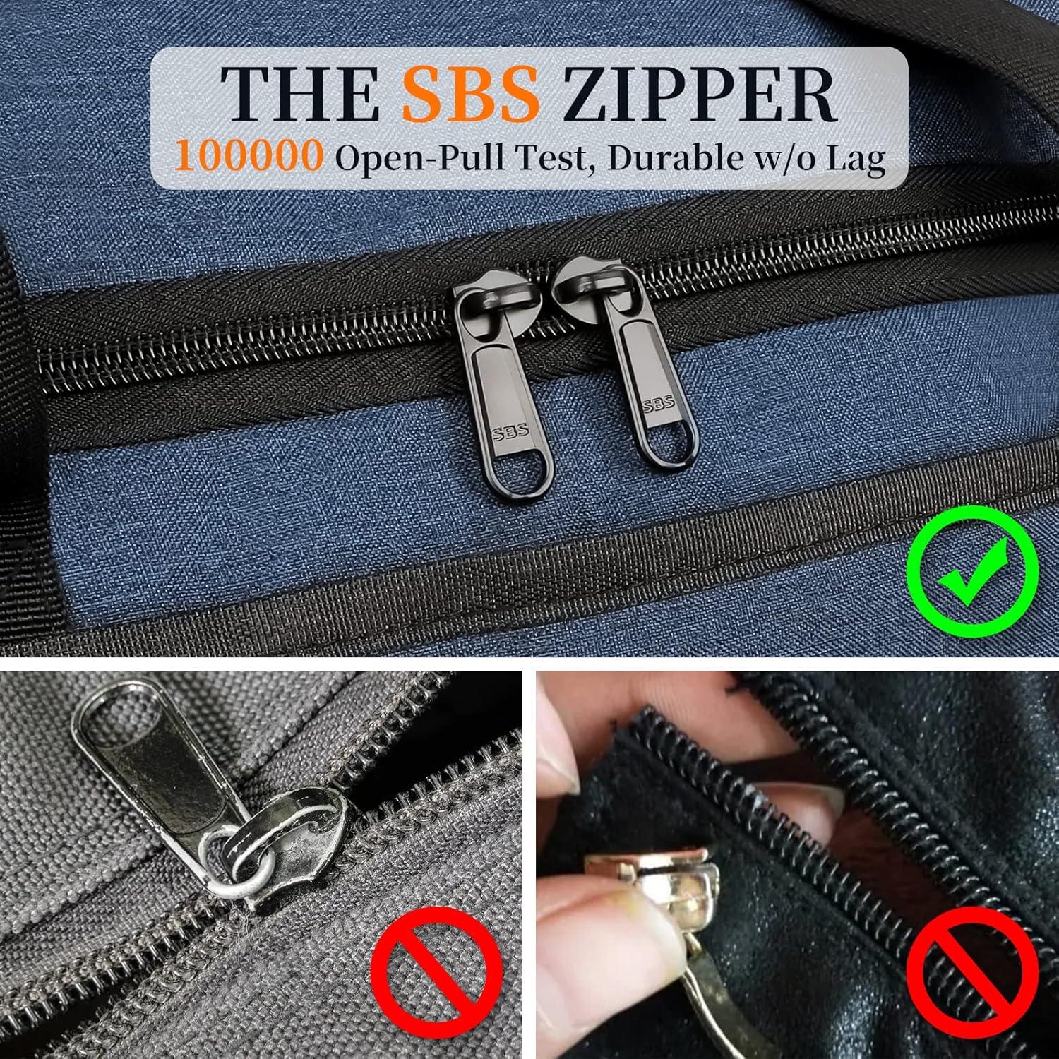 Bolsa de Ropa de Viaje FAIRWIN 60L Impermeable para Hombres