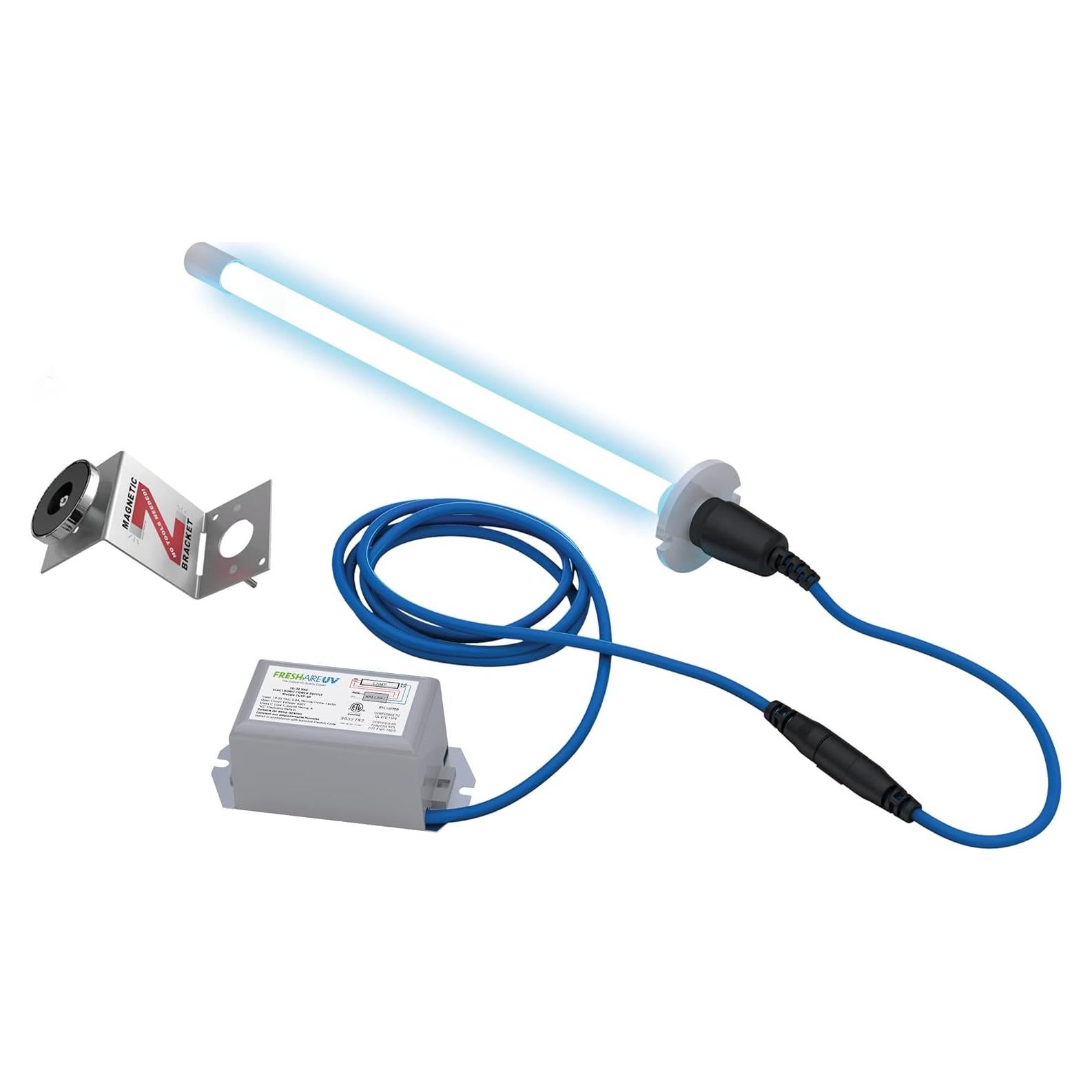 Sistema de Purificación de Aire HVAC Fresh-Aire UV 24V con Lámpara UVC