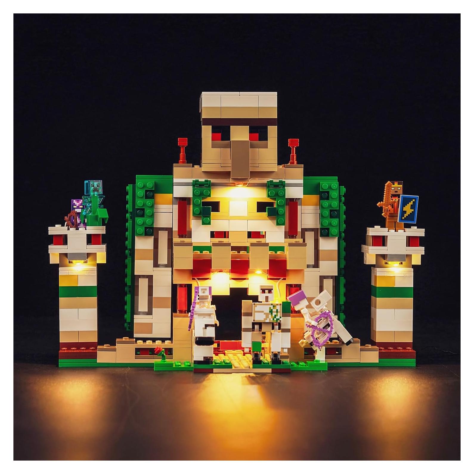 Kit de Luz LED LocoLee para Fortaleza Golem de Hierro 21250