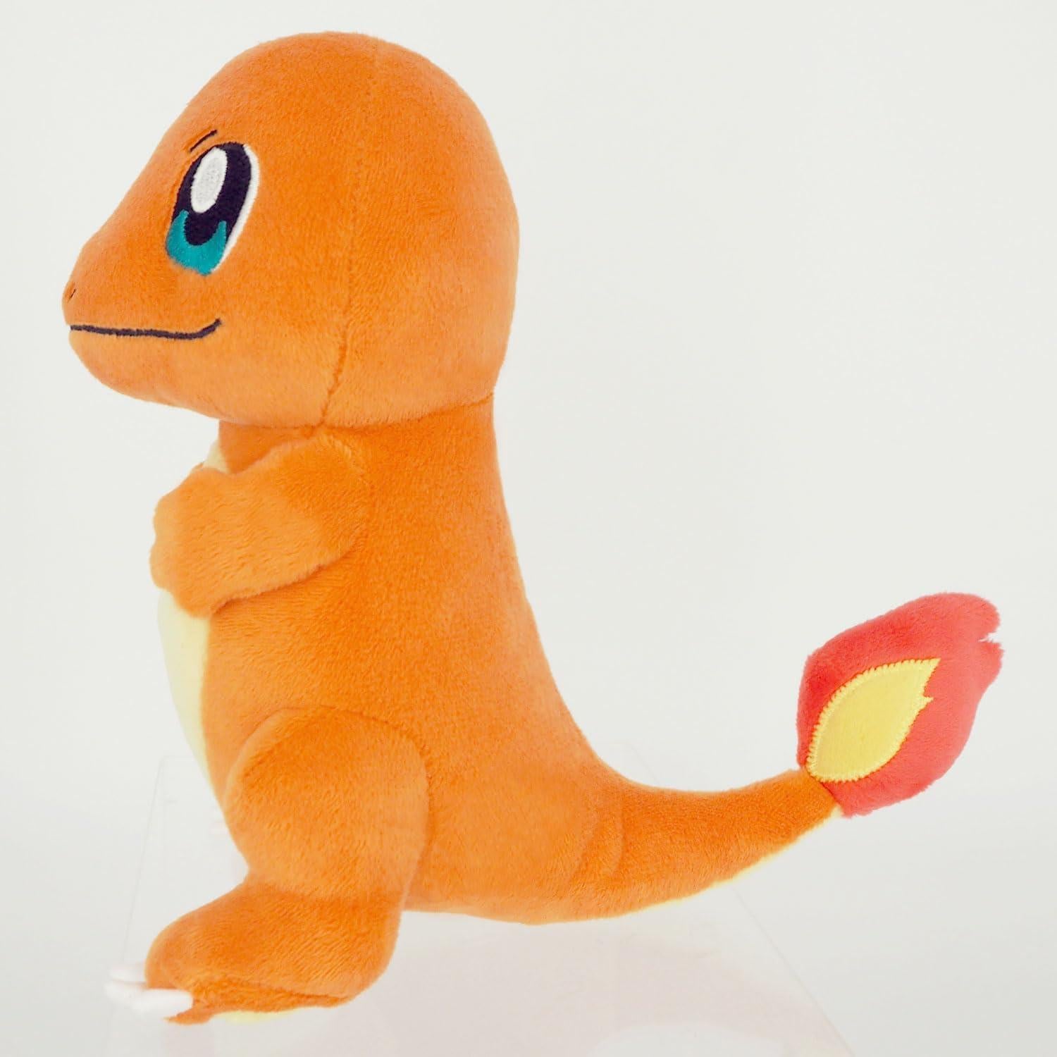 Pokemon All Star Series PP18 Charmander Stuffed Plush, 6.5"