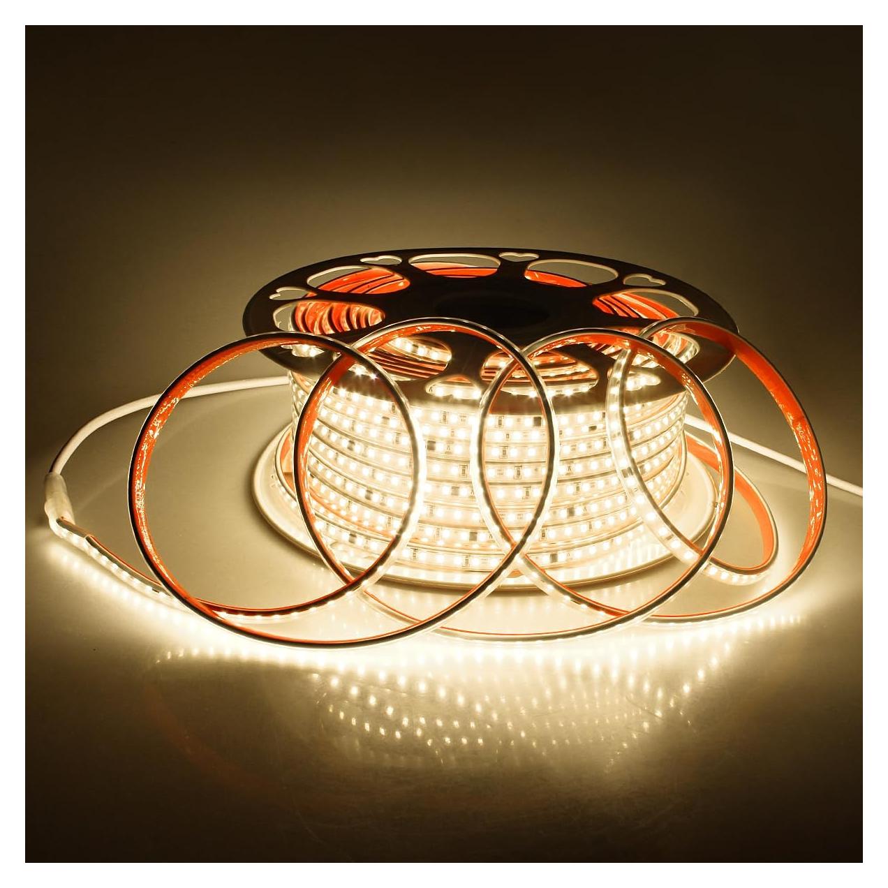 Tira LED Exterior 45M Aclorol 110V 120LEDs/m Impermeable