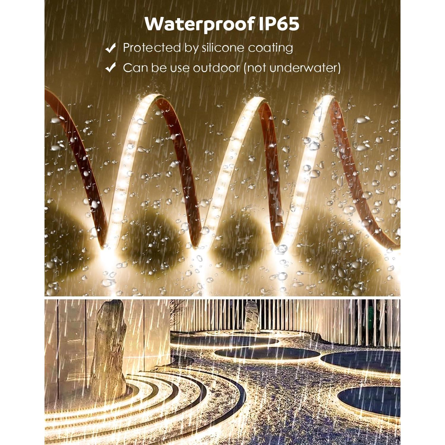 Tira LED Exterior 45M Aclorol 110V 120LEDs/m Impermeable