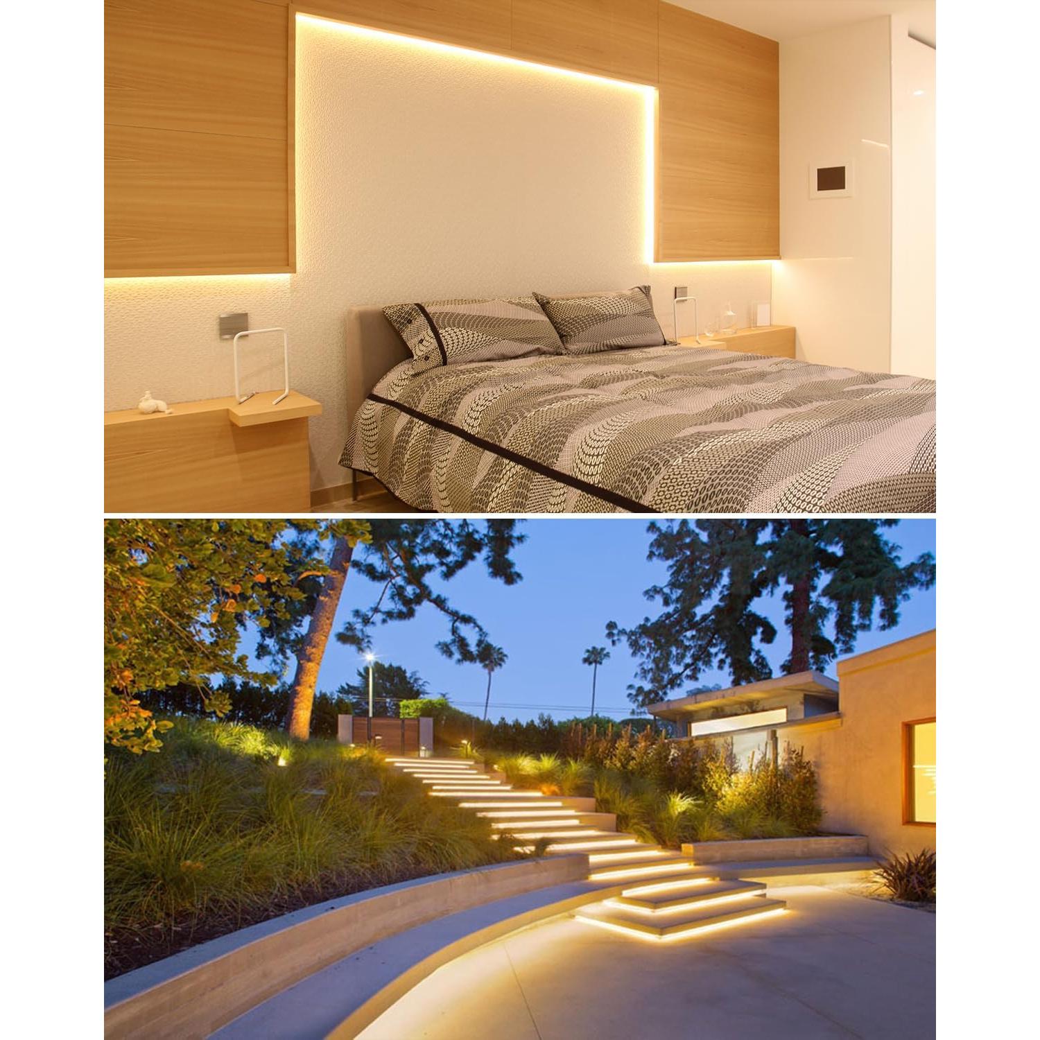 Tira LED Exterior 45M Aclorol 110V 120LEDs/m Impermeable