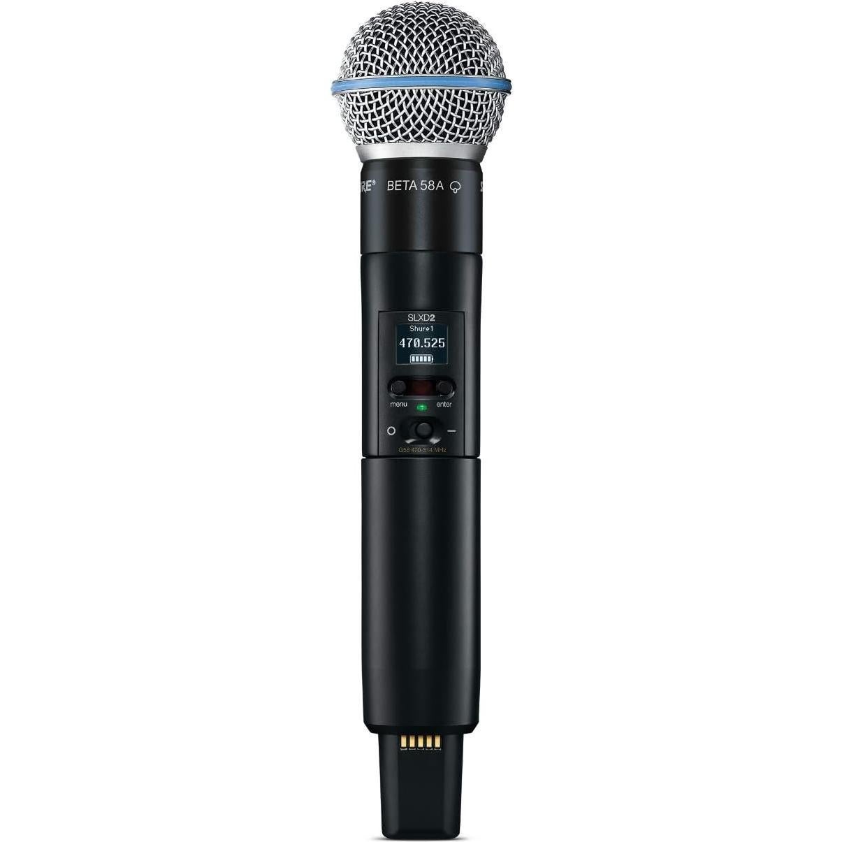 Transmisor de Mano Shure SLXD2 con Micrófono Beta 58A