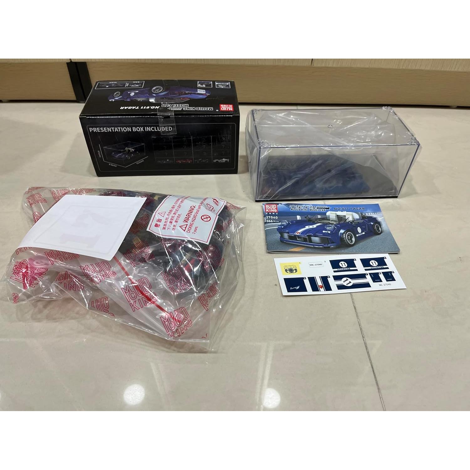 Mould King 27040 Kit de Construcción de Coche Clásico 366 Piezas