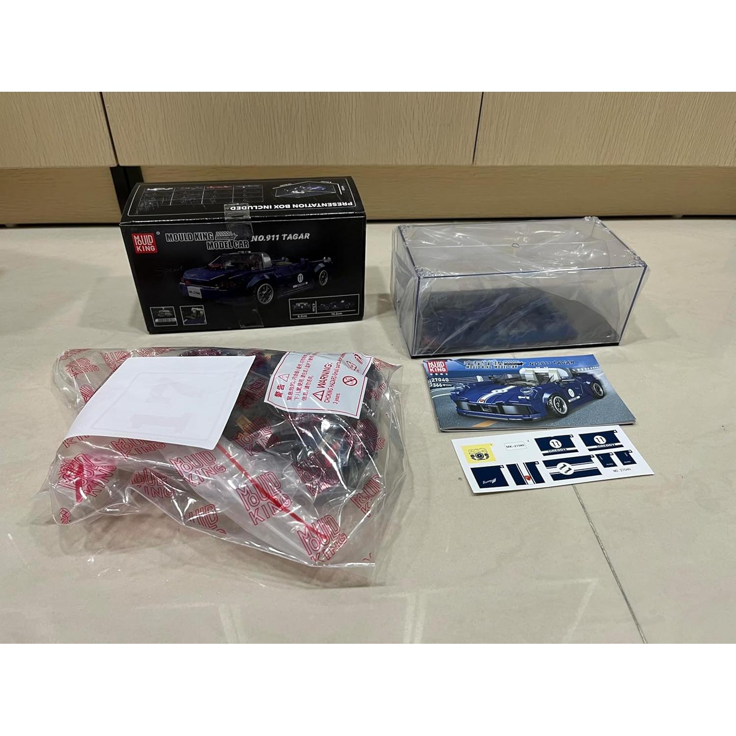 Mould King 27040 Kit de Construcción de Coche Clásico 366 Piezas