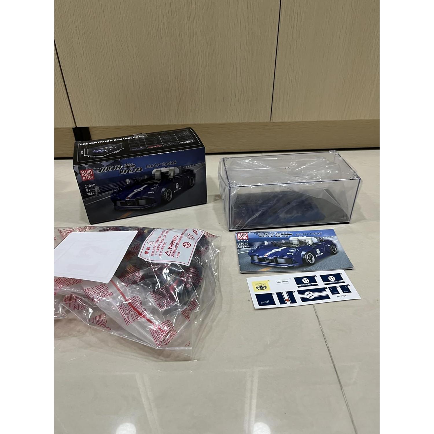 Mould King 27040 Kit de Construcción de Coche Clásico 366 Piezas