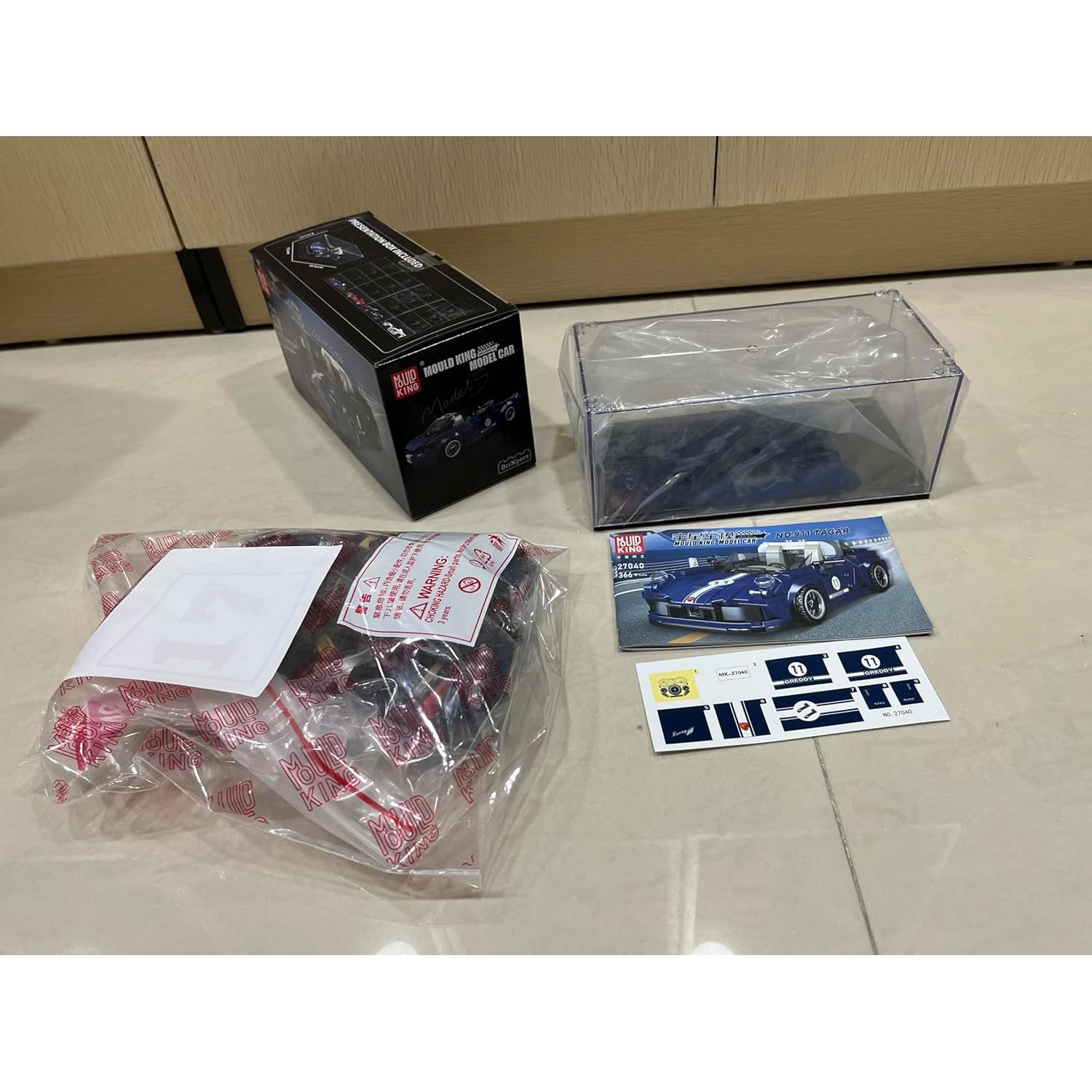 Mould King 27040 Kit de Construcción de Coche Clásico 366 Piezas