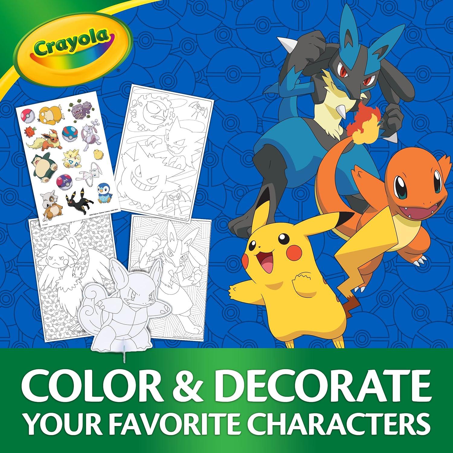 Estuche de Arte Crayola Pokémon Squirtle 71 Piezas