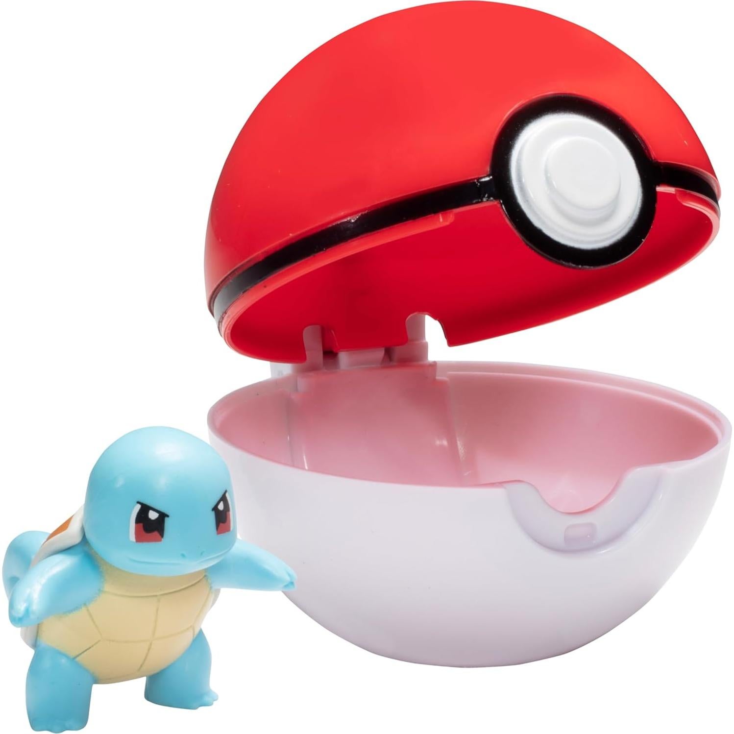 Set de Figuras Clip 'N' Go Pokémon Jazwares - Charmander, Bulbasaur, Squirtle