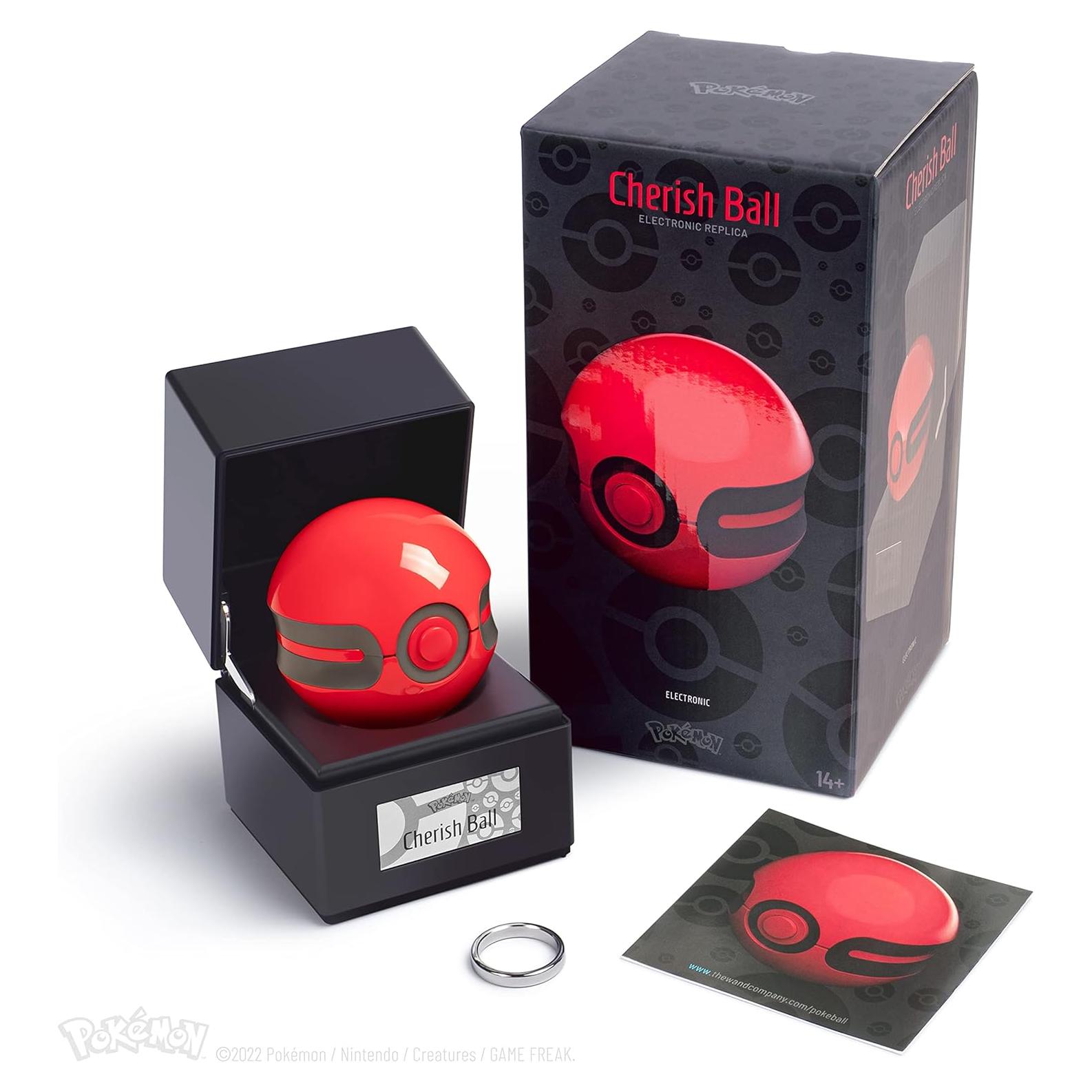 Poké Ball Electrónica The Wand Company - Metal, Luz, 10 cm