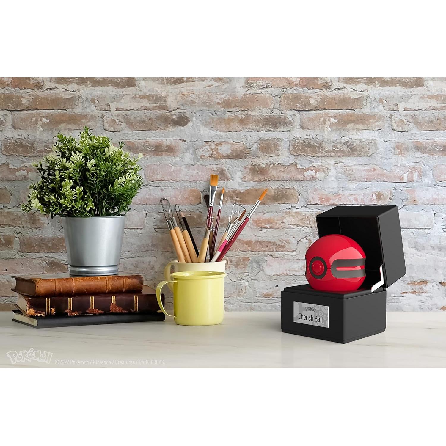 Poké Ball Electrónica The Wand Company - Metal, Luz, 10 cm