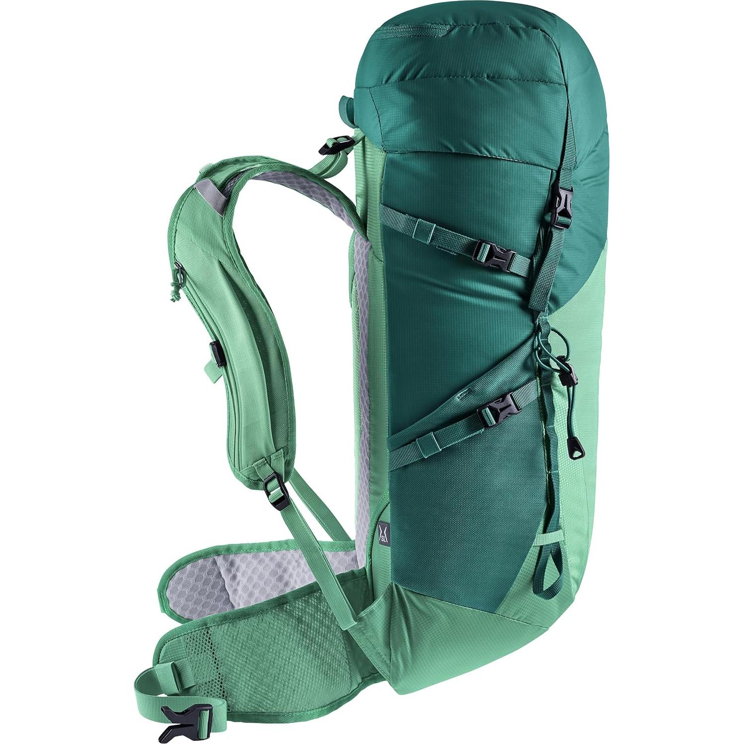 Mochila Deuter Speed Lite 28L SL para Mujeres Verde Mar-Menta